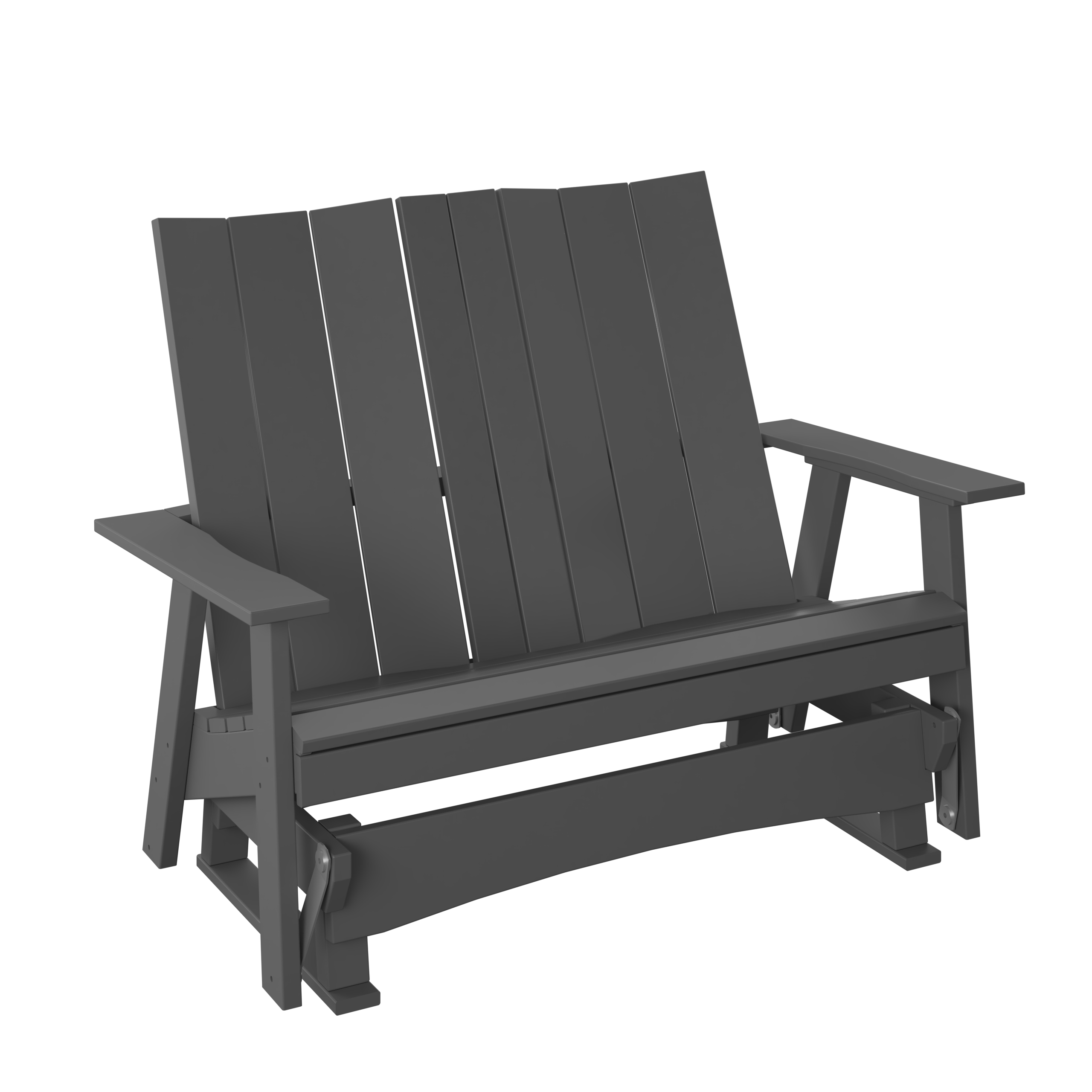 Modern Double Adirondack Glider
