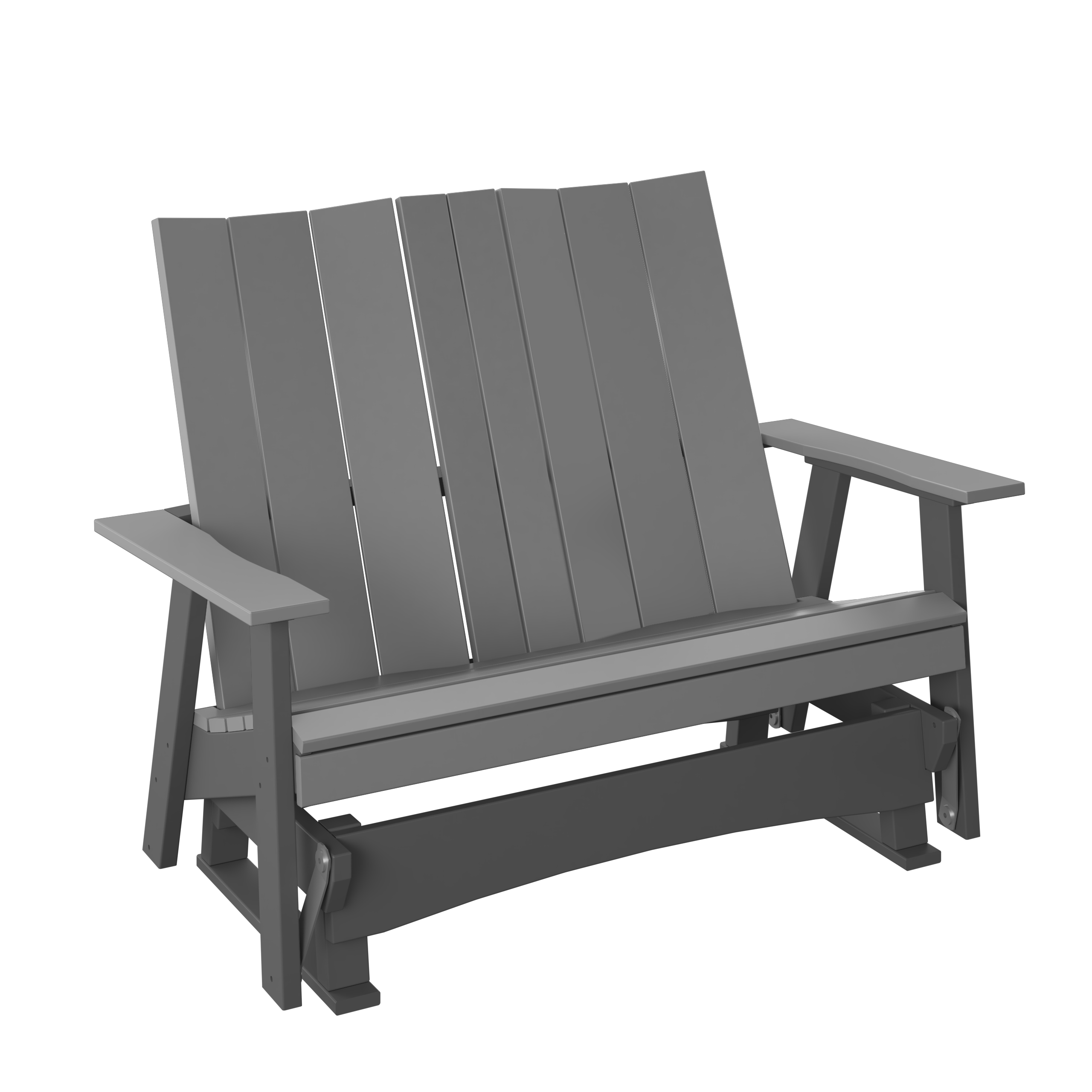 Modern Double Adirondack Glider