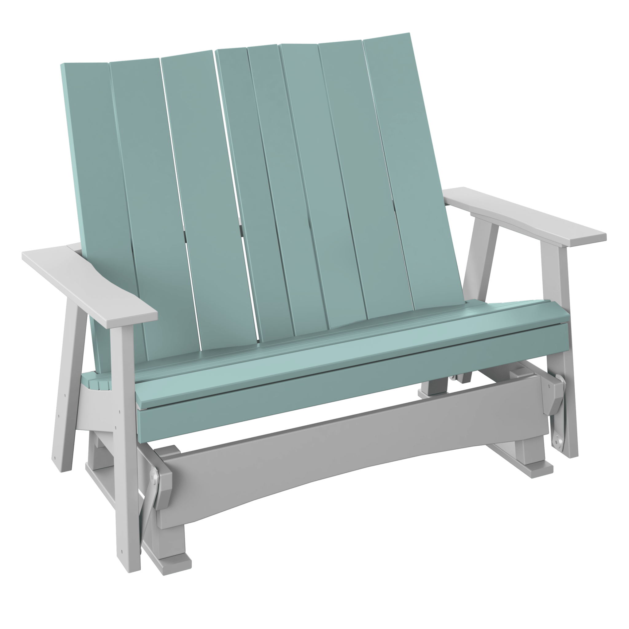 Modern Double Adirondack Glider - Haven Outdoor