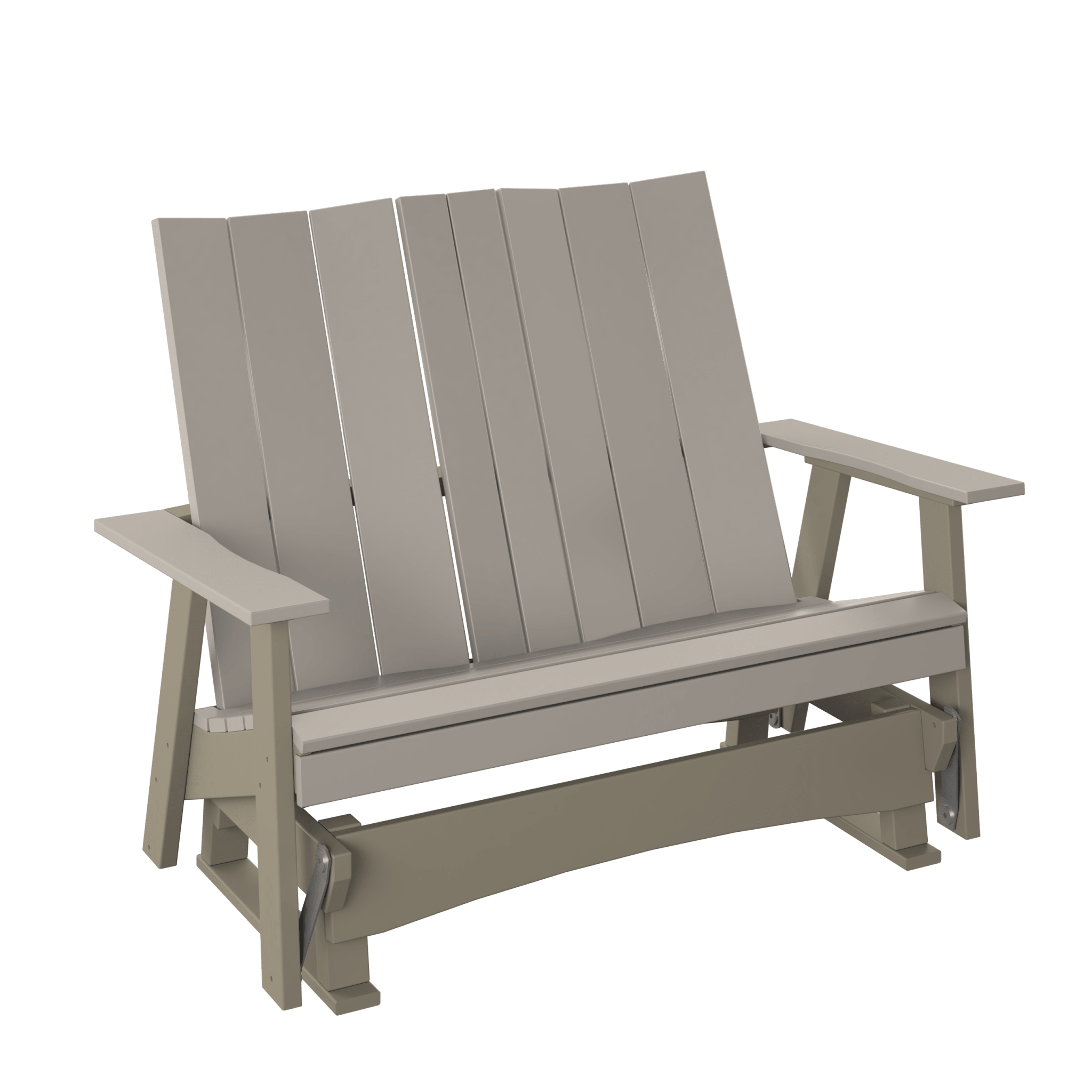 Modern Double Adirondack Glider - Haven Outdoor