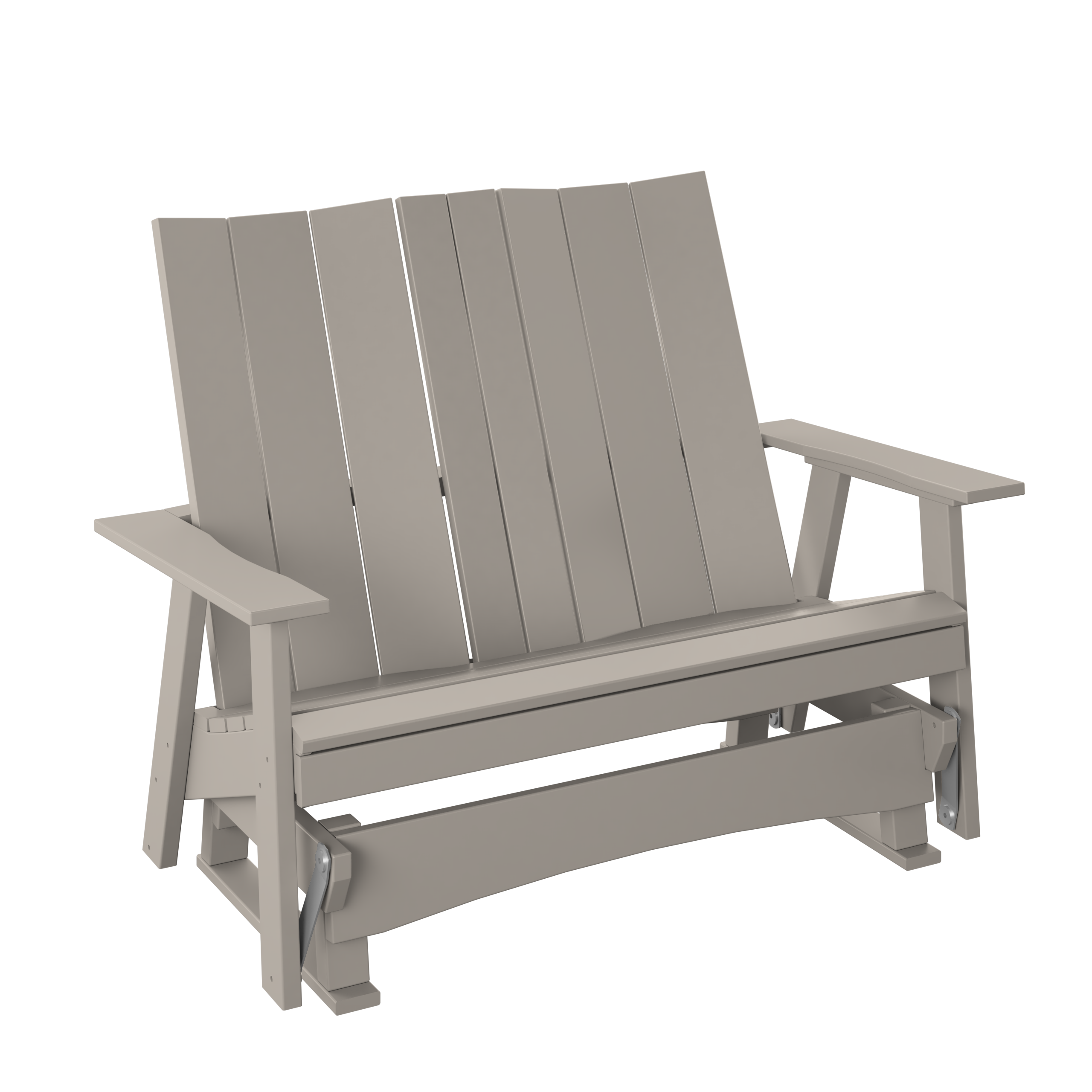 Modern Double Adirondack Glider