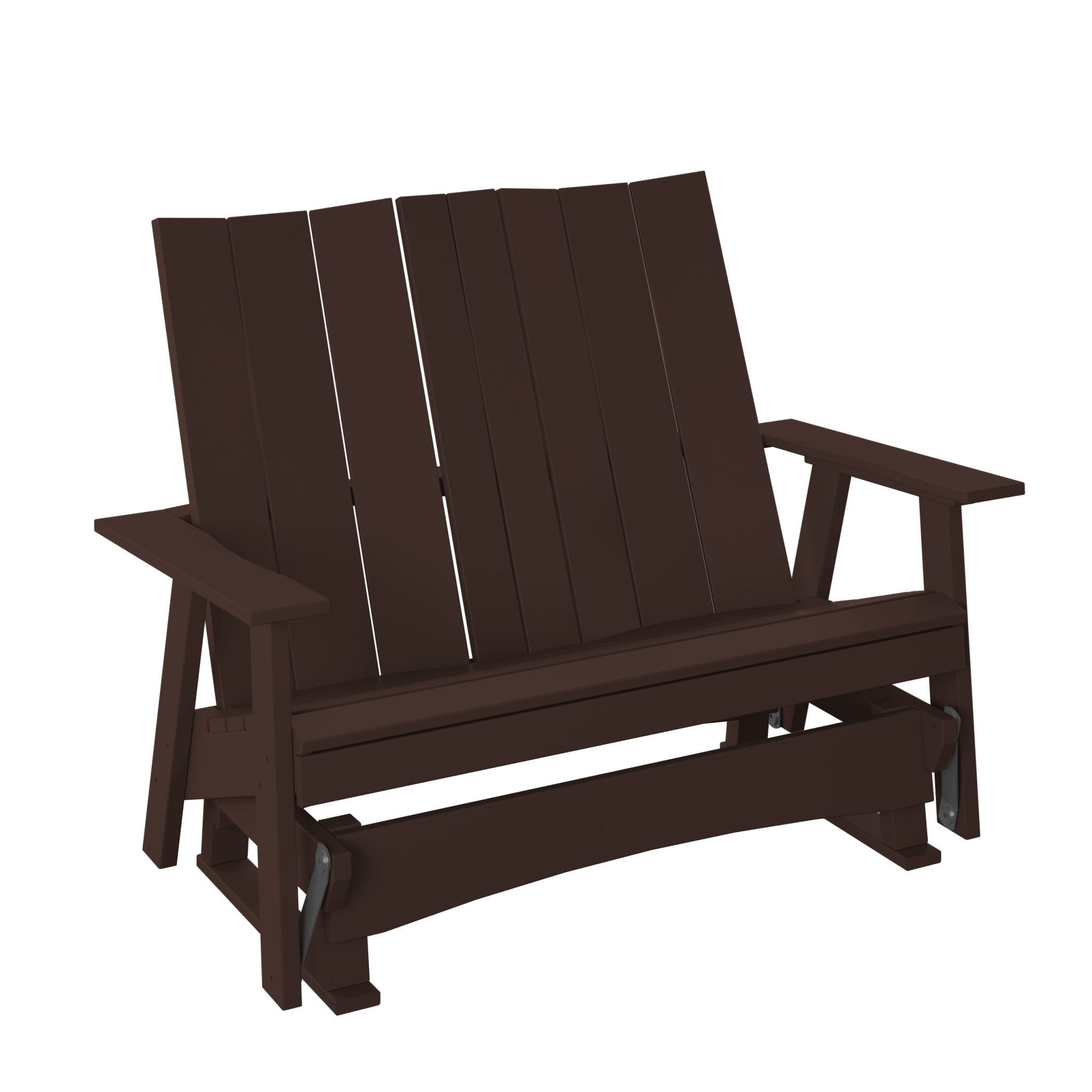 Modern Double Adirondack Glider - Haven Outdoor