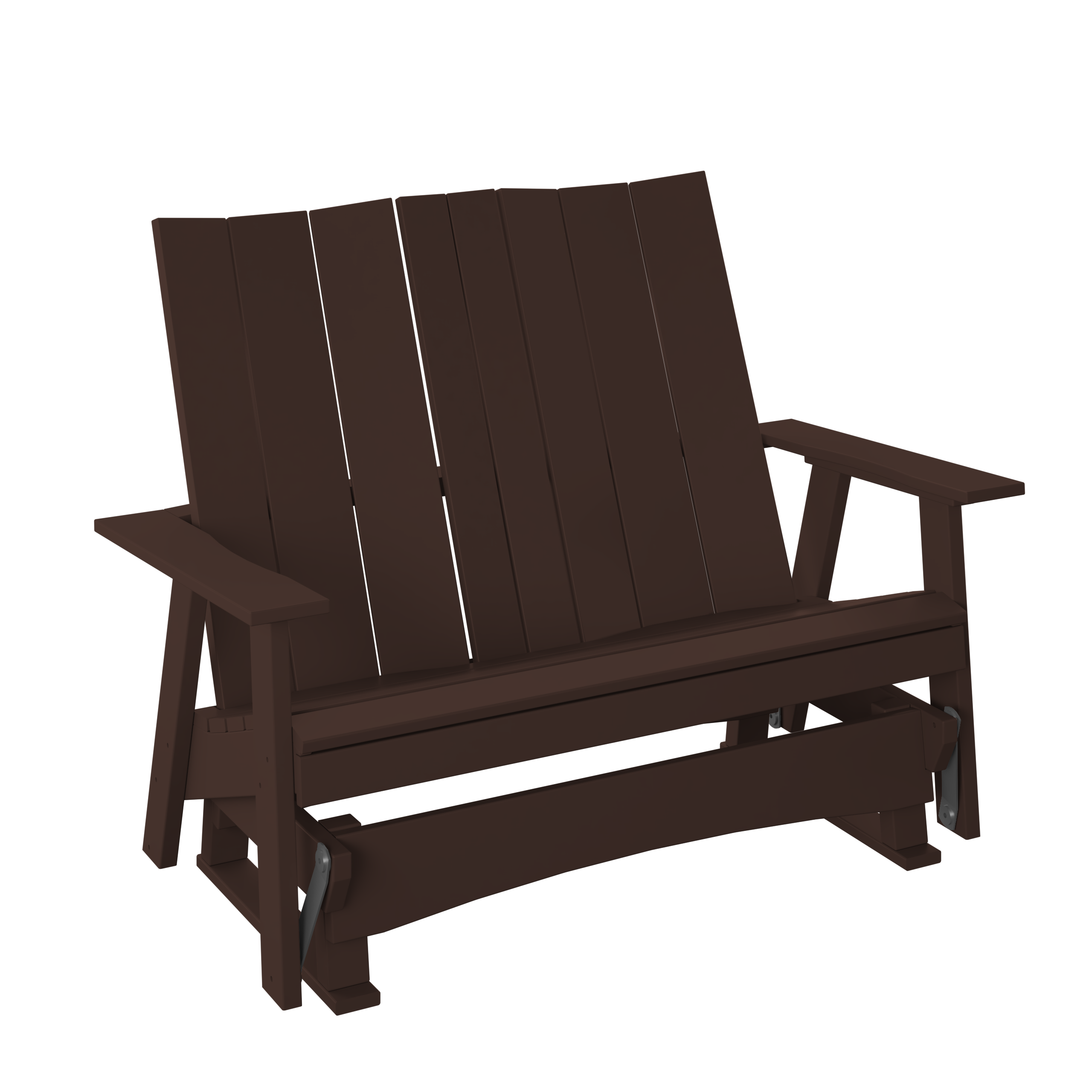Modern Double Adirondack Glider