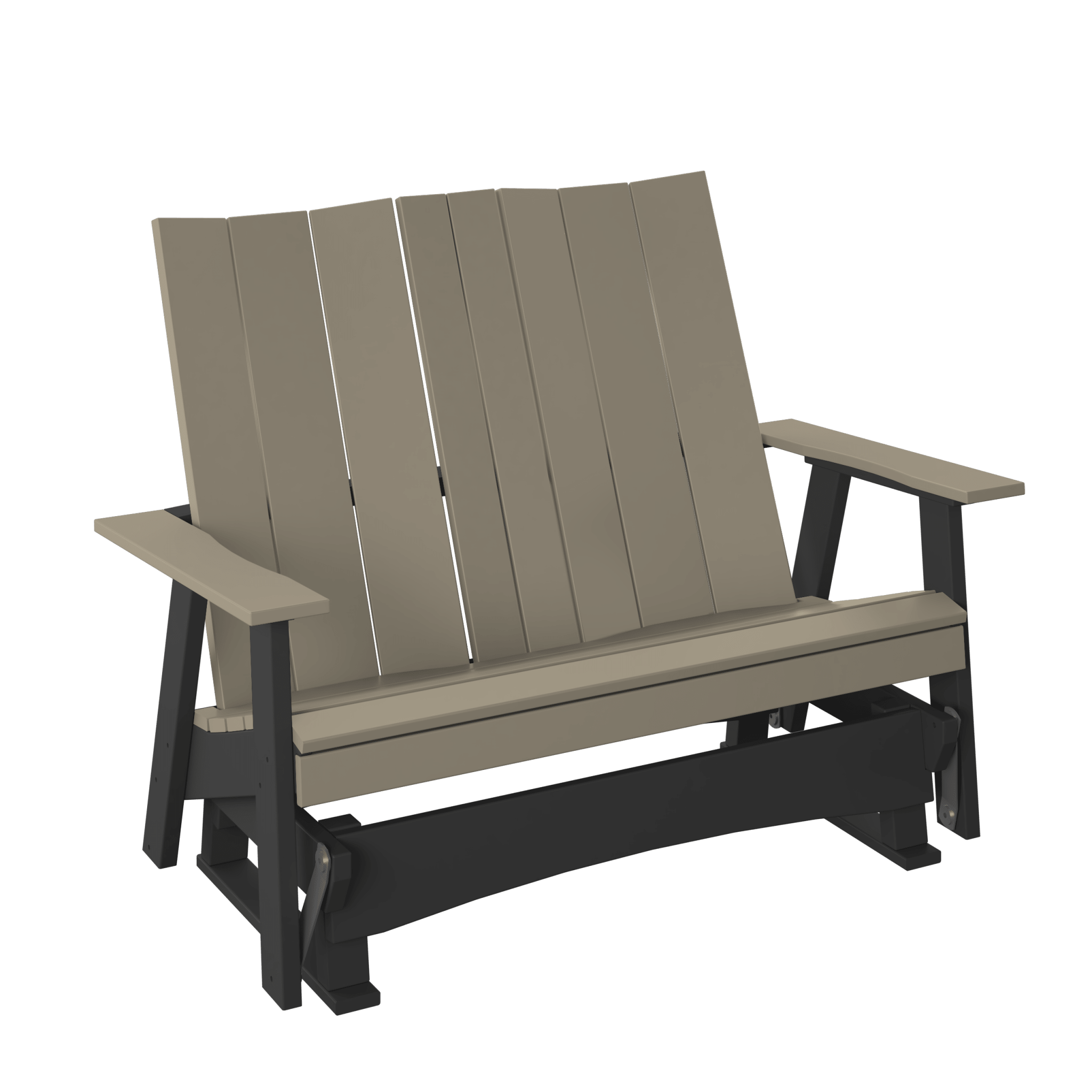 Modern Double Adirondack Glider - Haven Outdoor