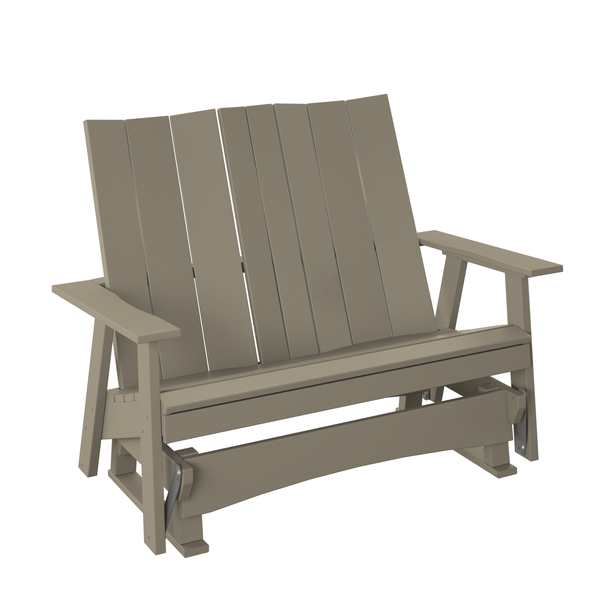 Modern Double Adirondack Glider - Haven Outdoor