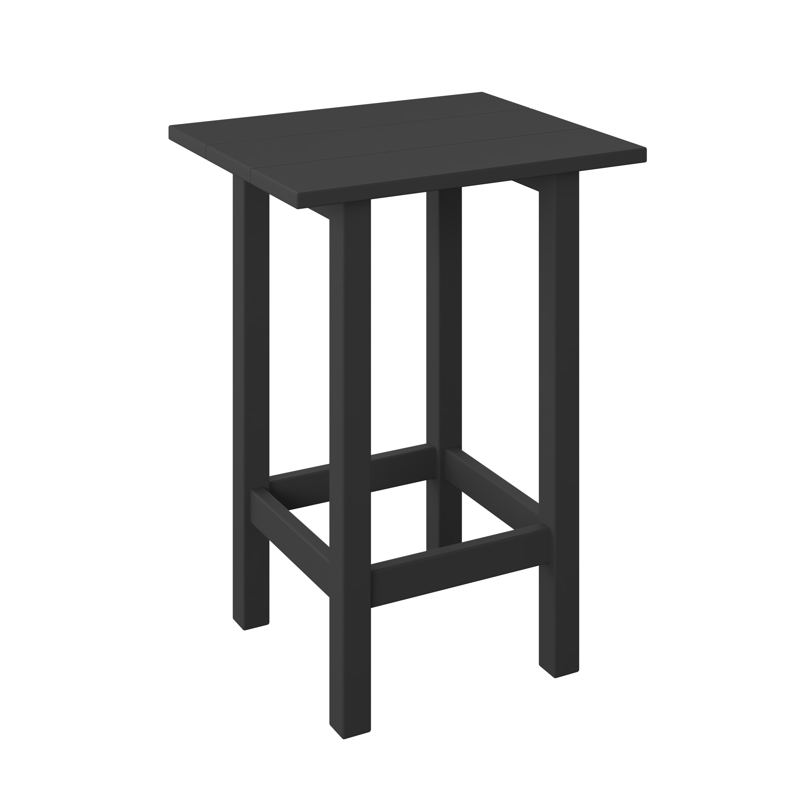 Modern Raised End Table 27"