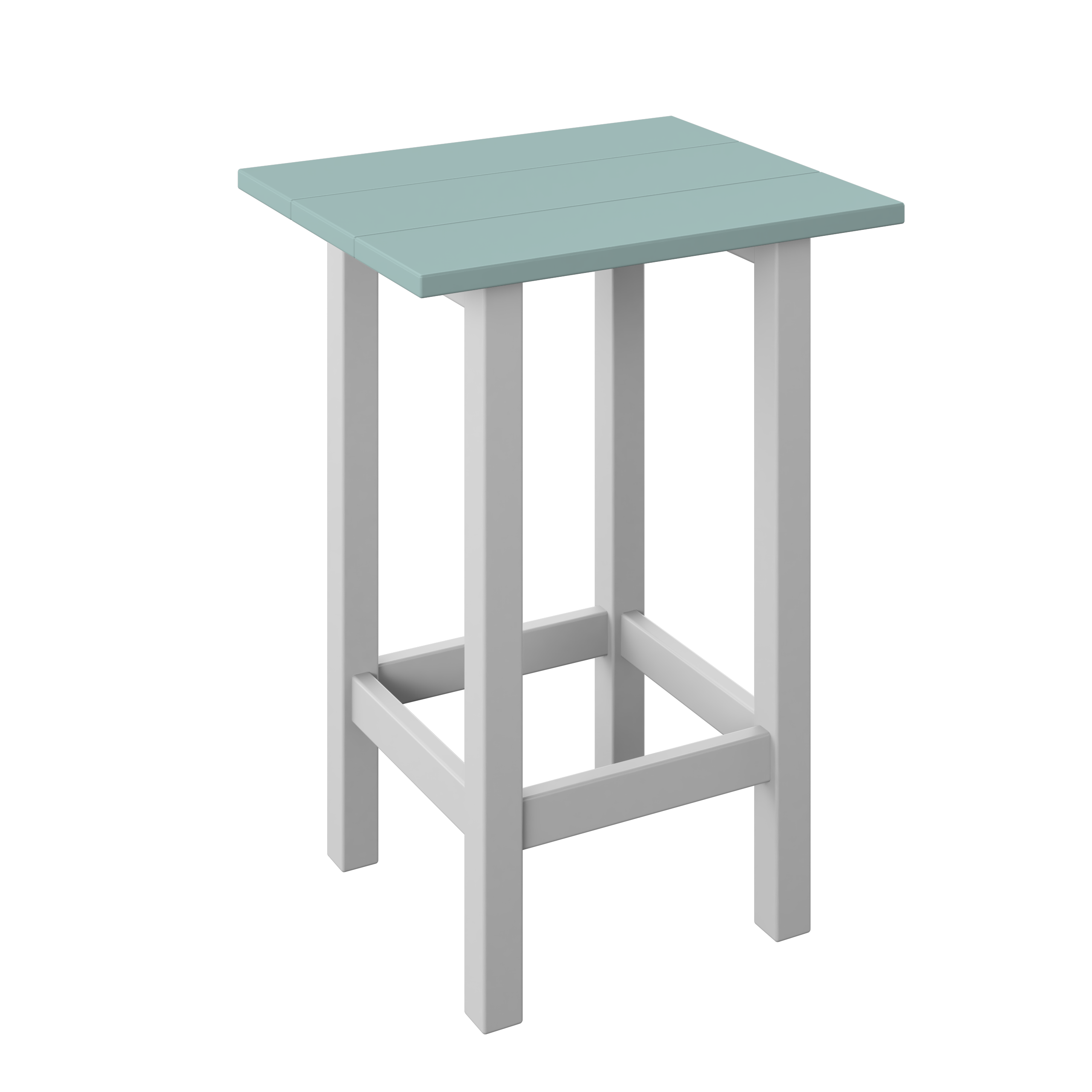 Modern Raised End Table 27"