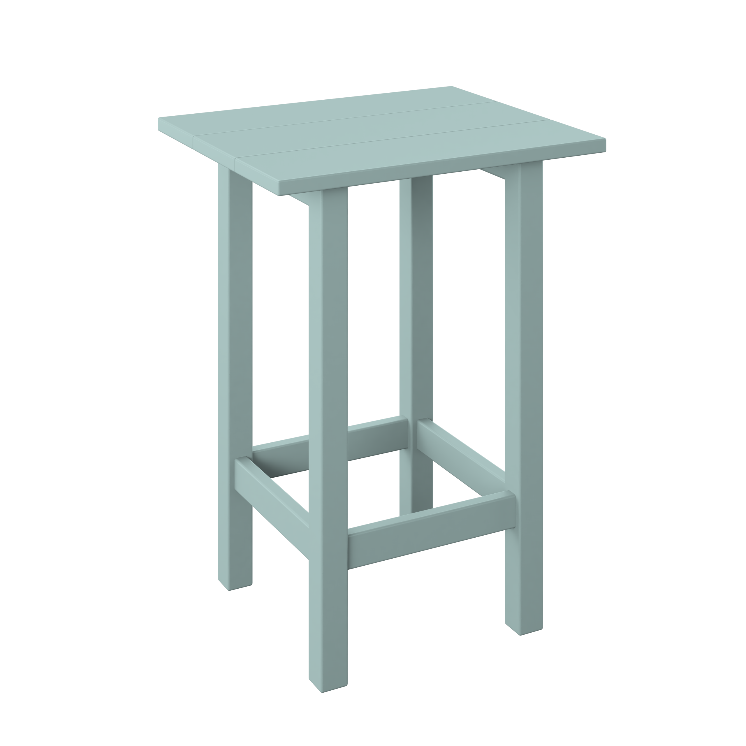 Modern Raised End Table 27"