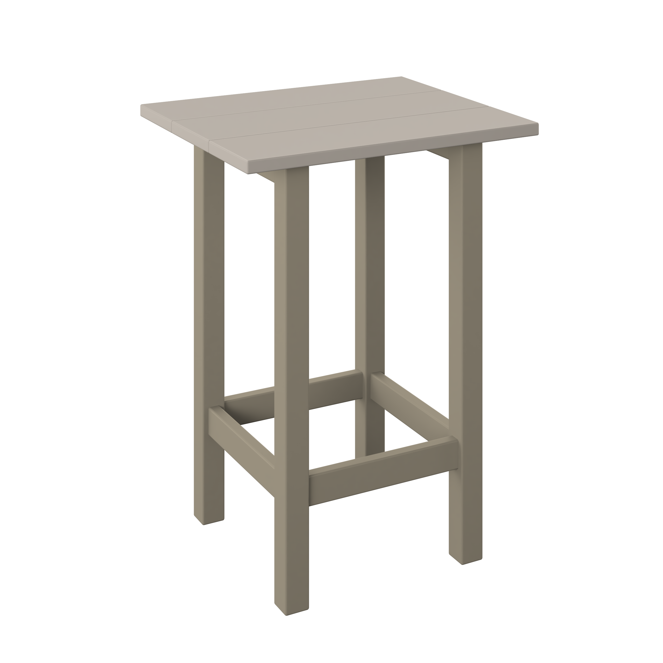 Modern Raised End Table 27"