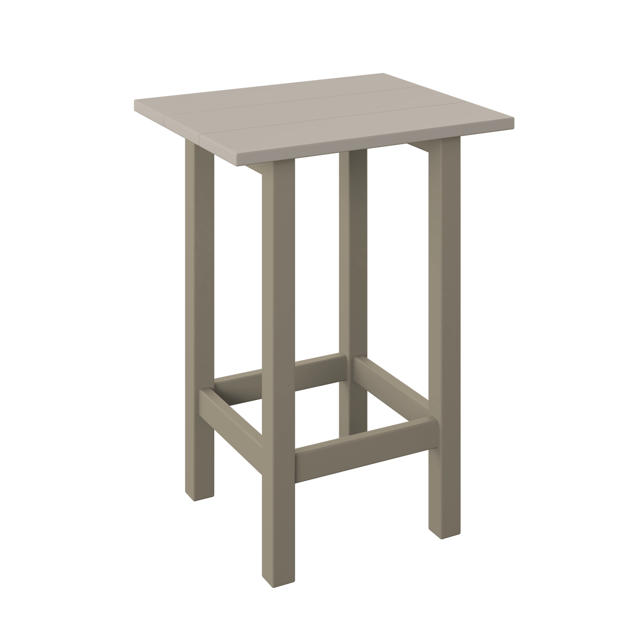 Modern Raised End Table 27" - Haven Outdoor