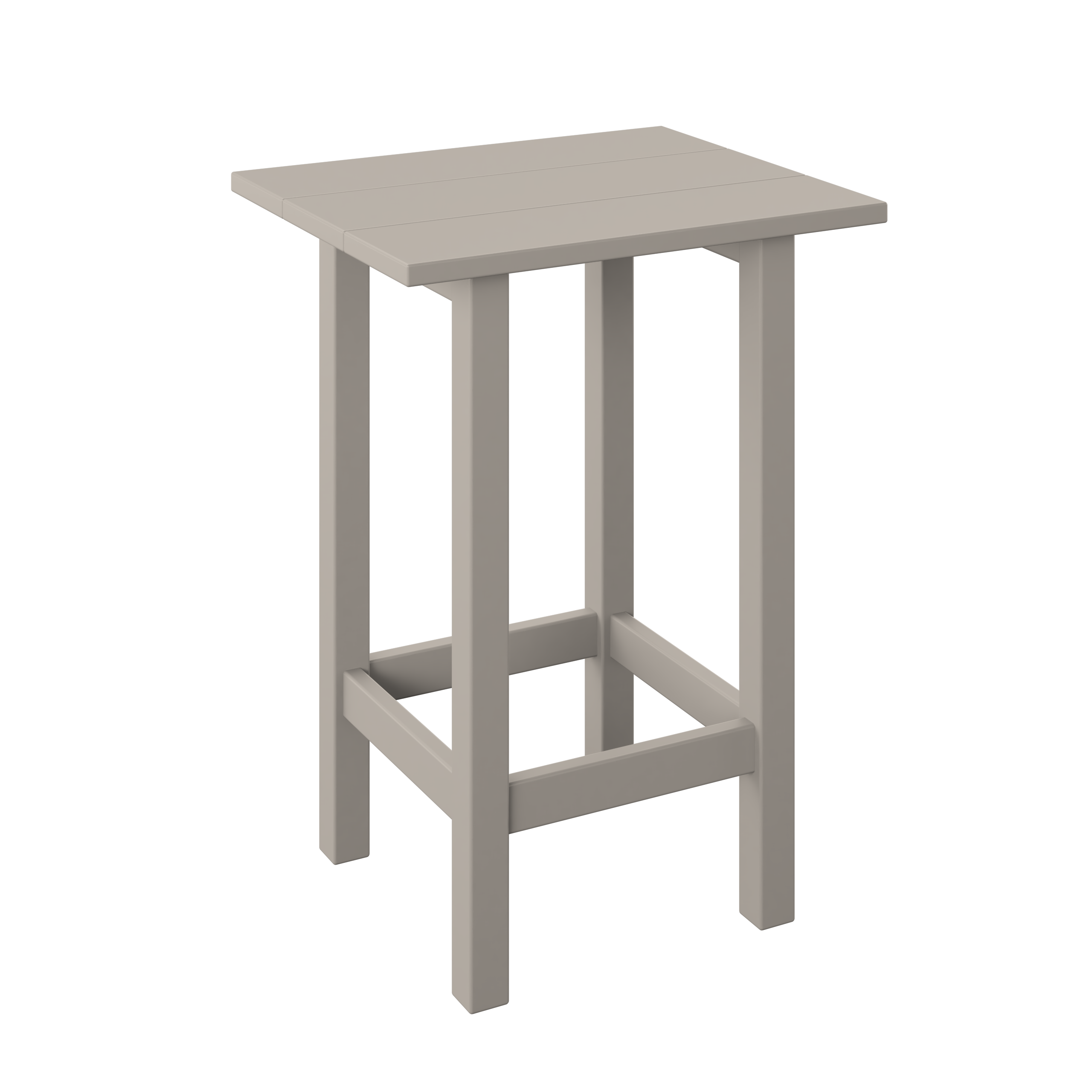 Modern Raised End Table 27"