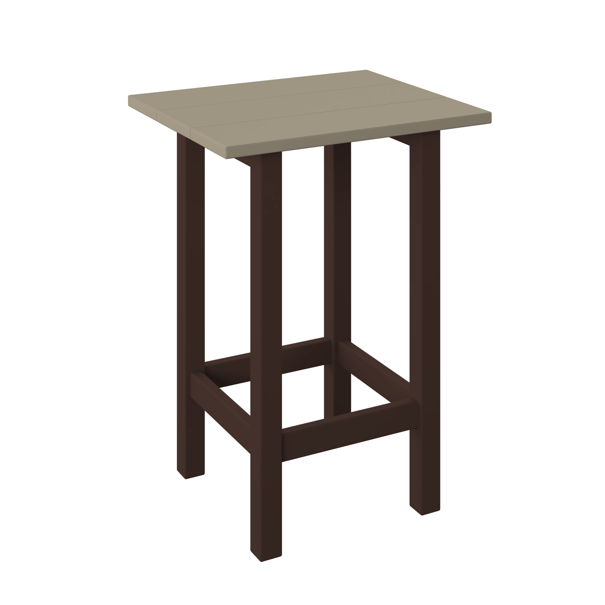 Modern Raised End Table 27" - Haven Outdoor