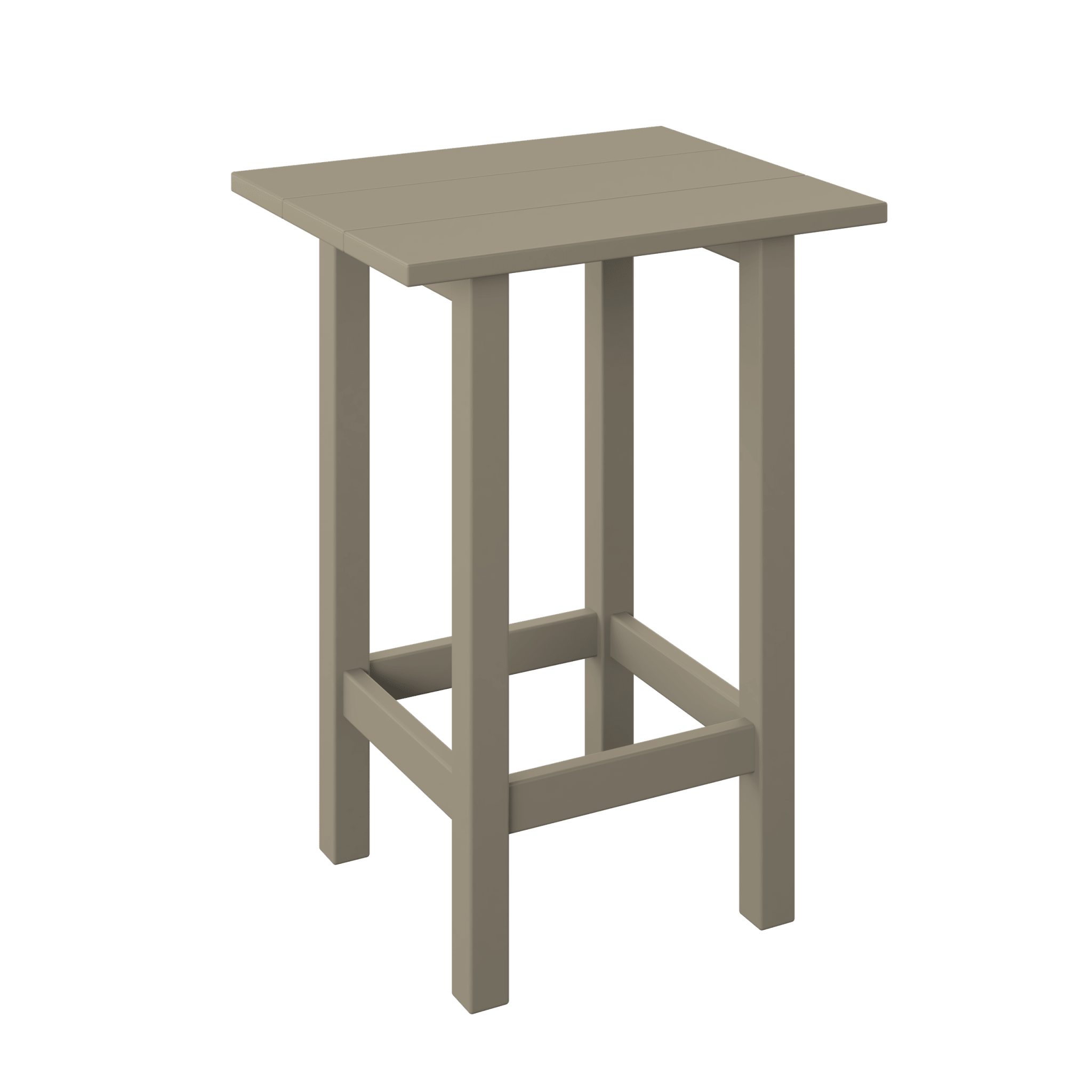 Modern Raised End Table 27" - Haven Outdoor
