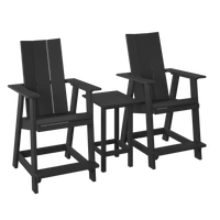Modern Adirondack Balcony Set - Haven Outdoor