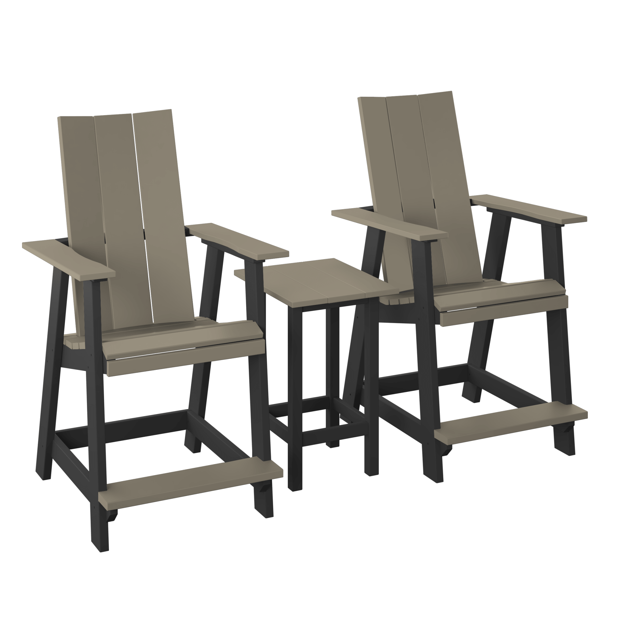 Modern Adirondack Balcony Set - Haven Outdoor