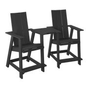 Modern Tete-a-tete Counter Set