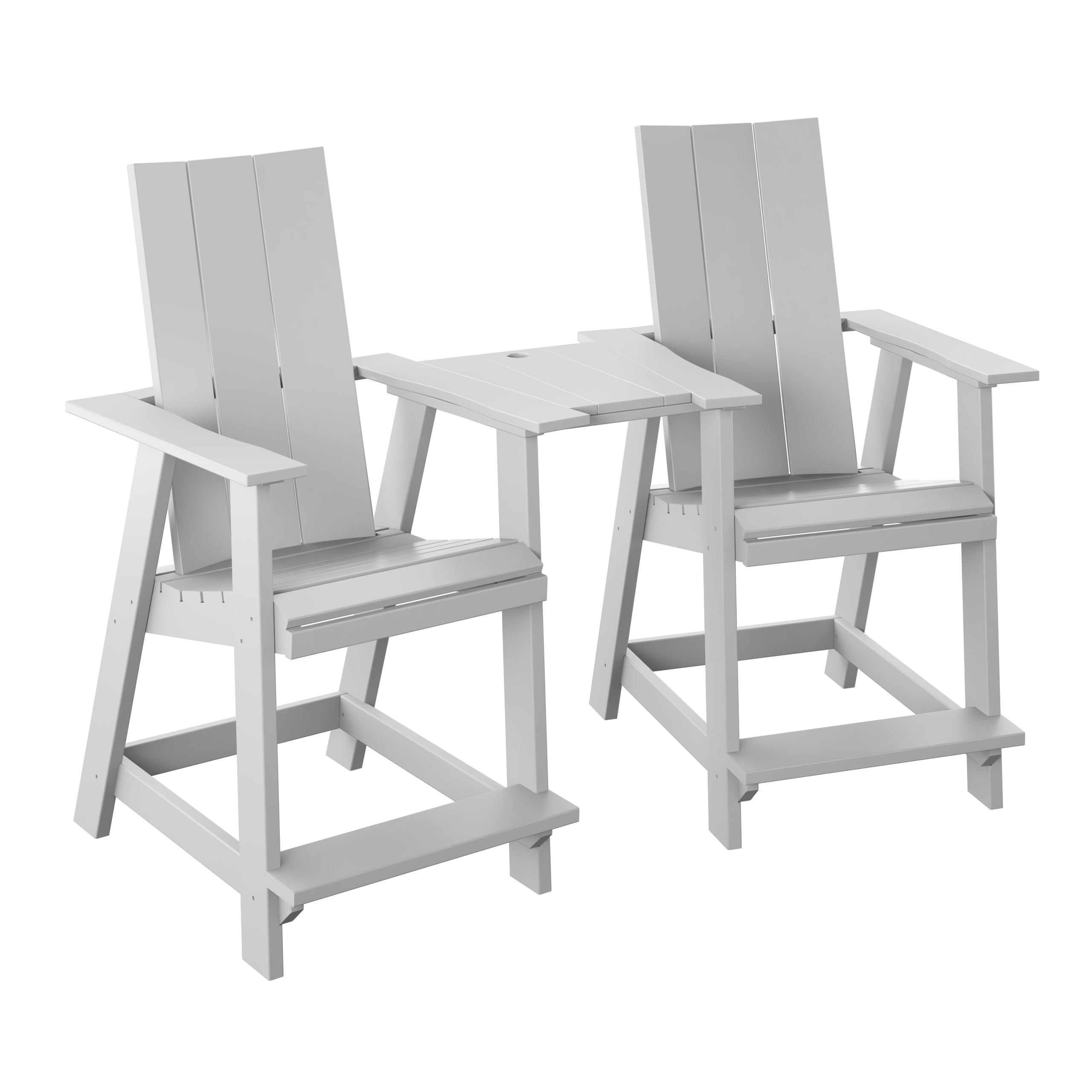 Modern Tete-a-tete Counter Set