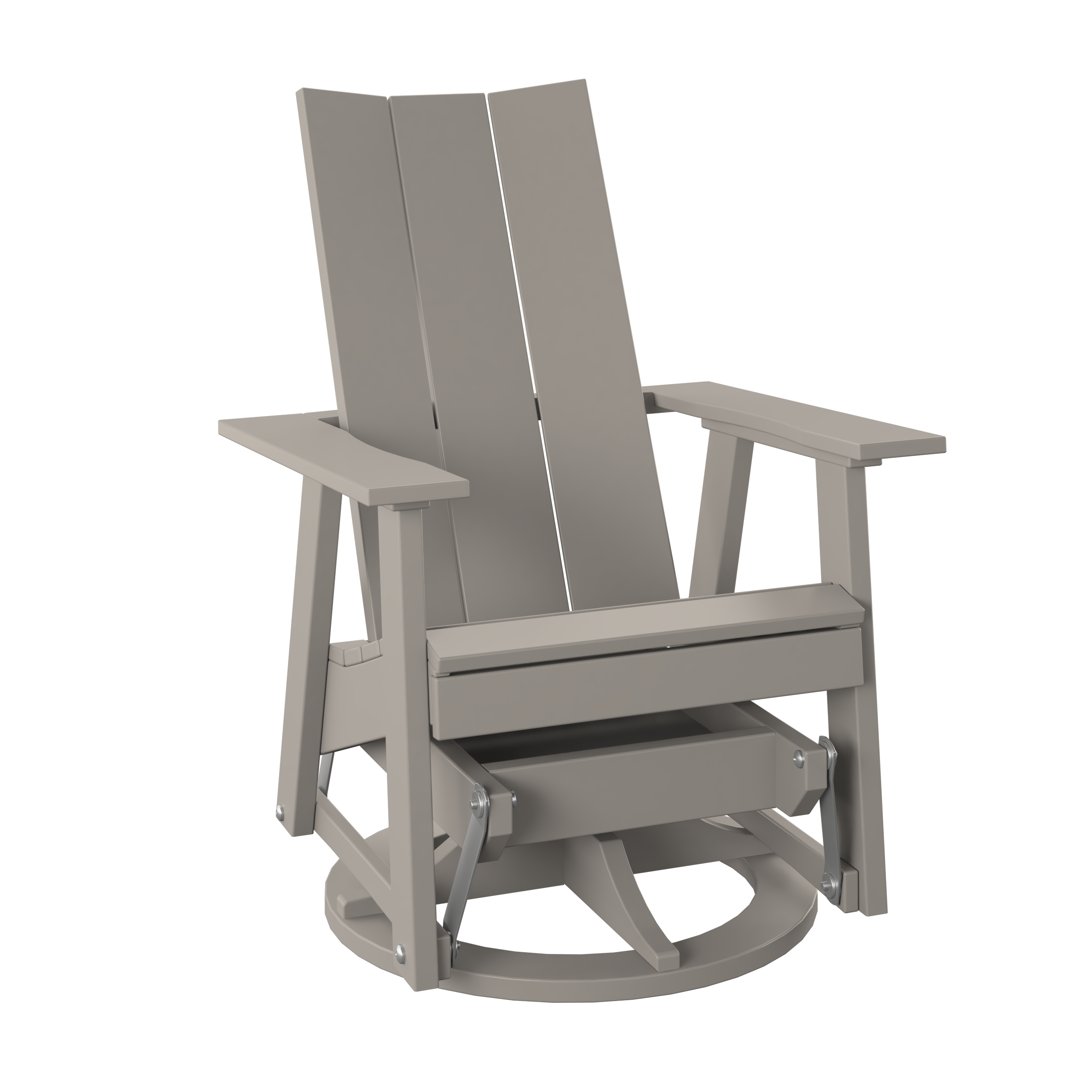 Modern Adirondack Swivel Glider