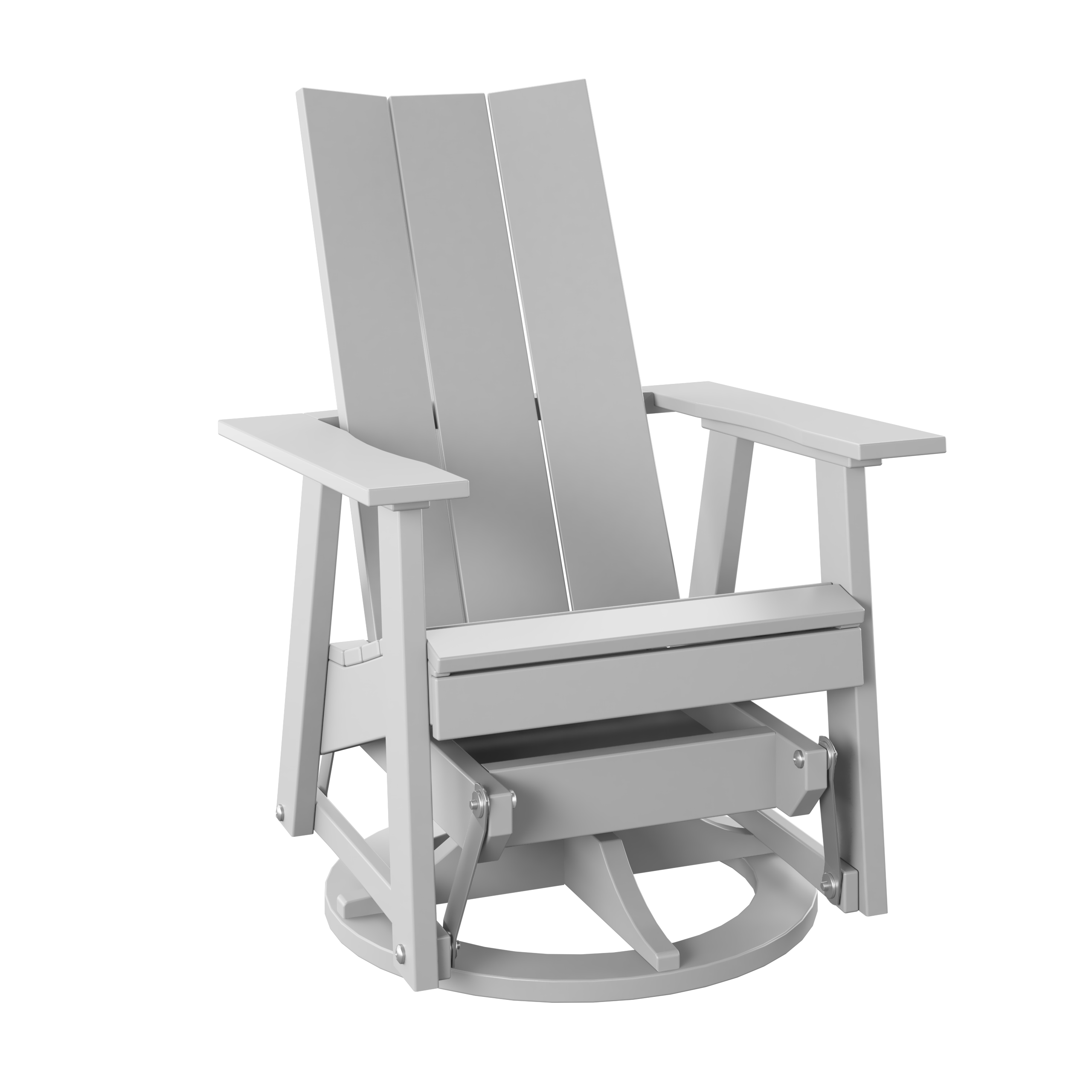 Modern Adirondack Swivel Glider
