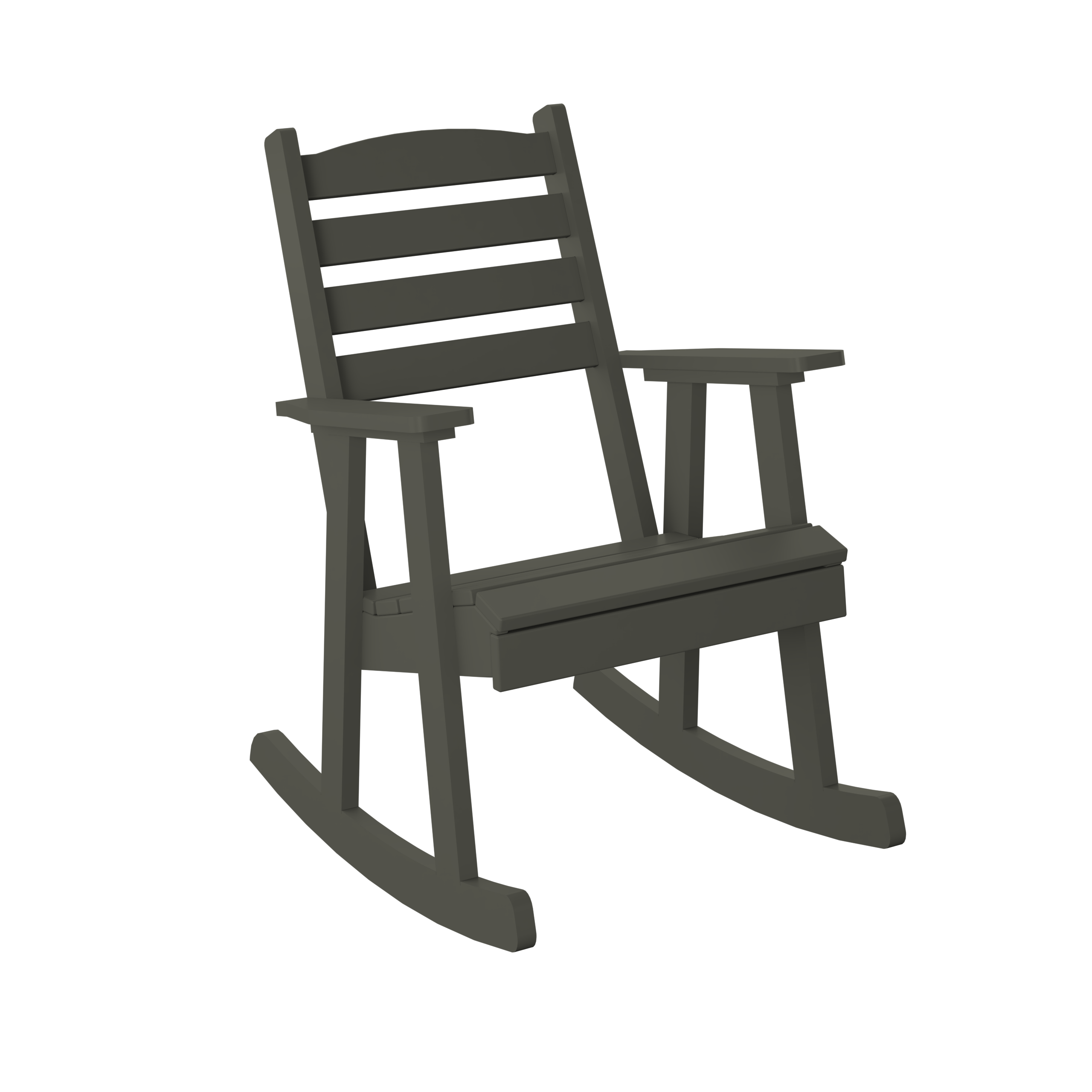 Slat Back Rocking Chair