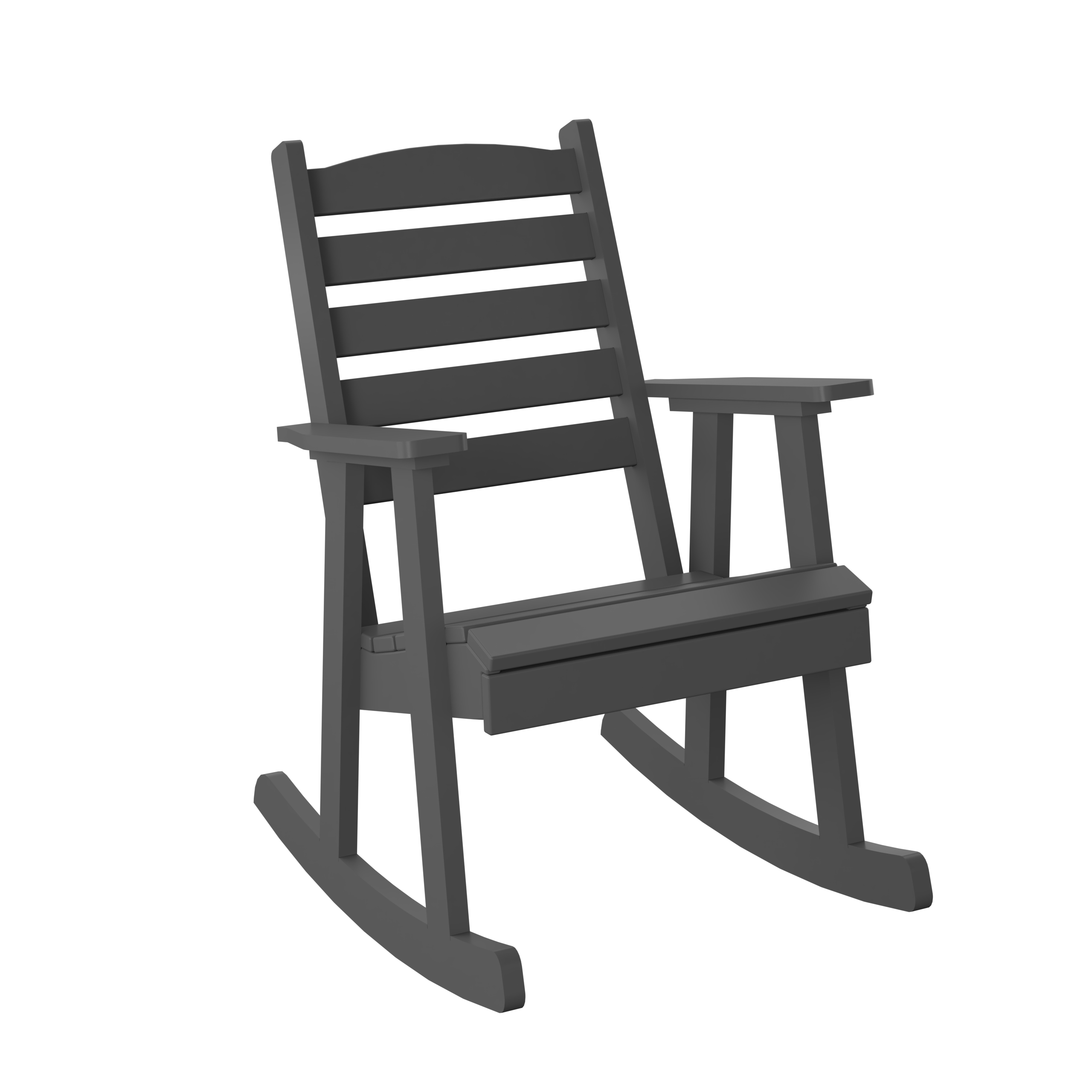 Slat Back Rocking Chair