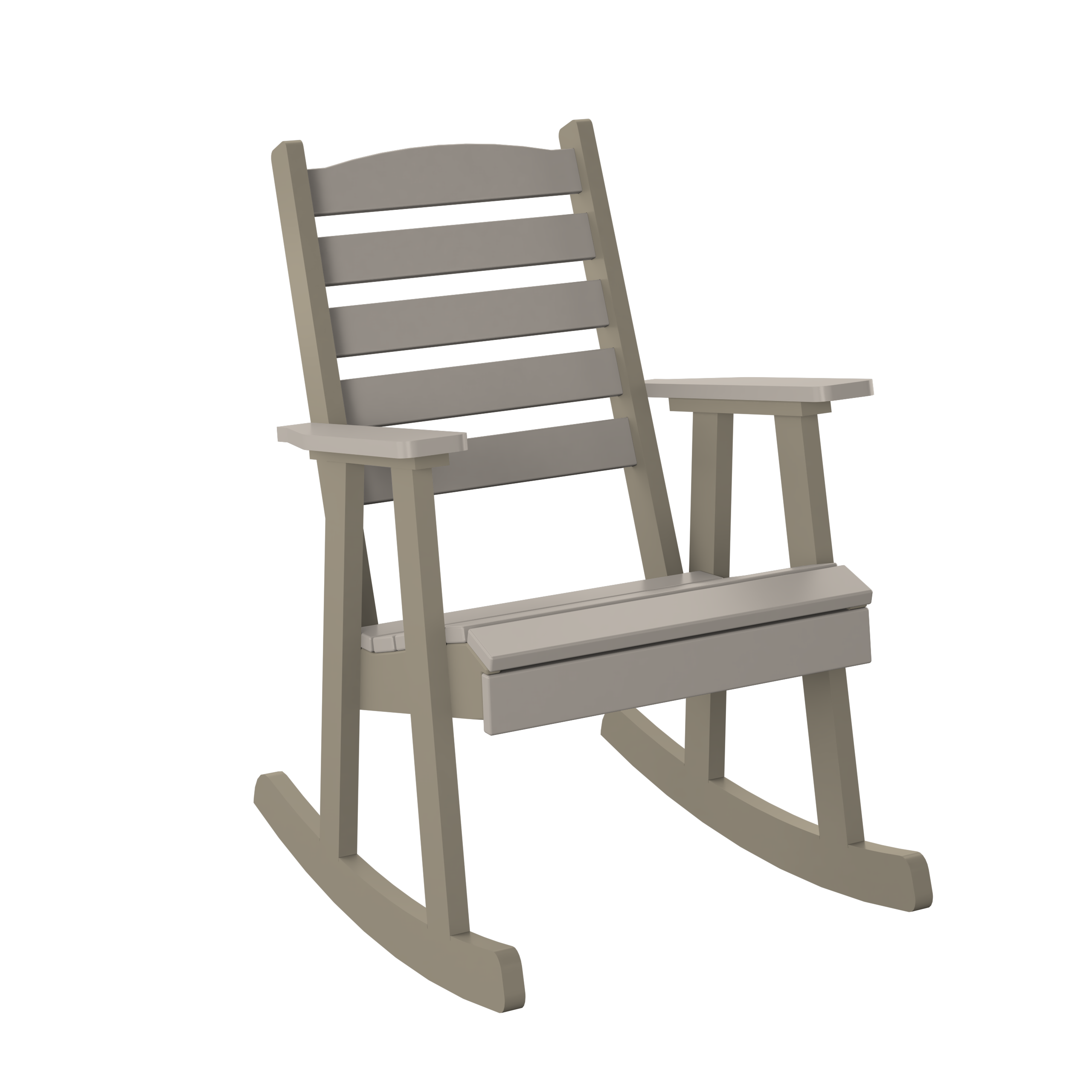 Slat Back Rocking Chair