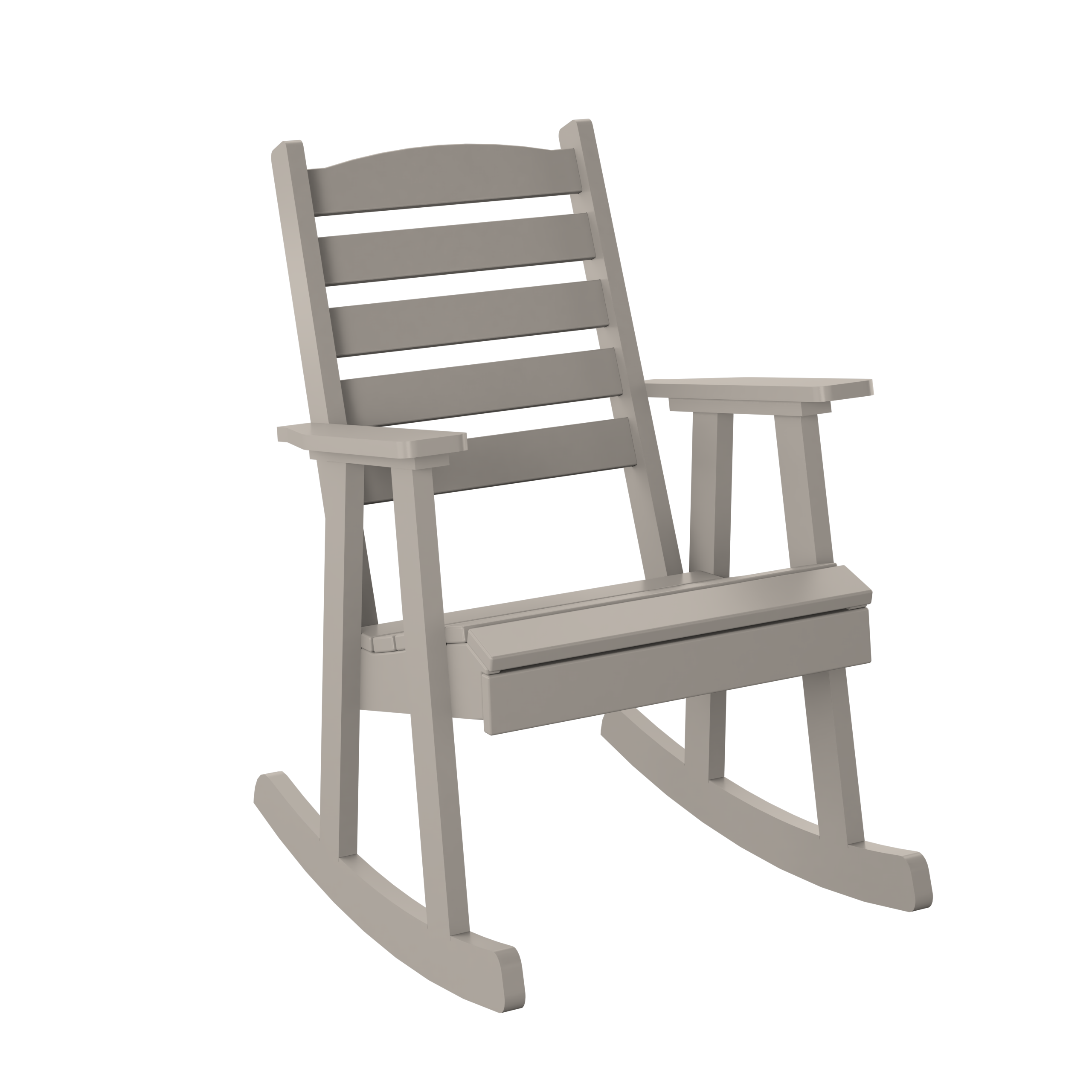 Slat Back Rocking Chair