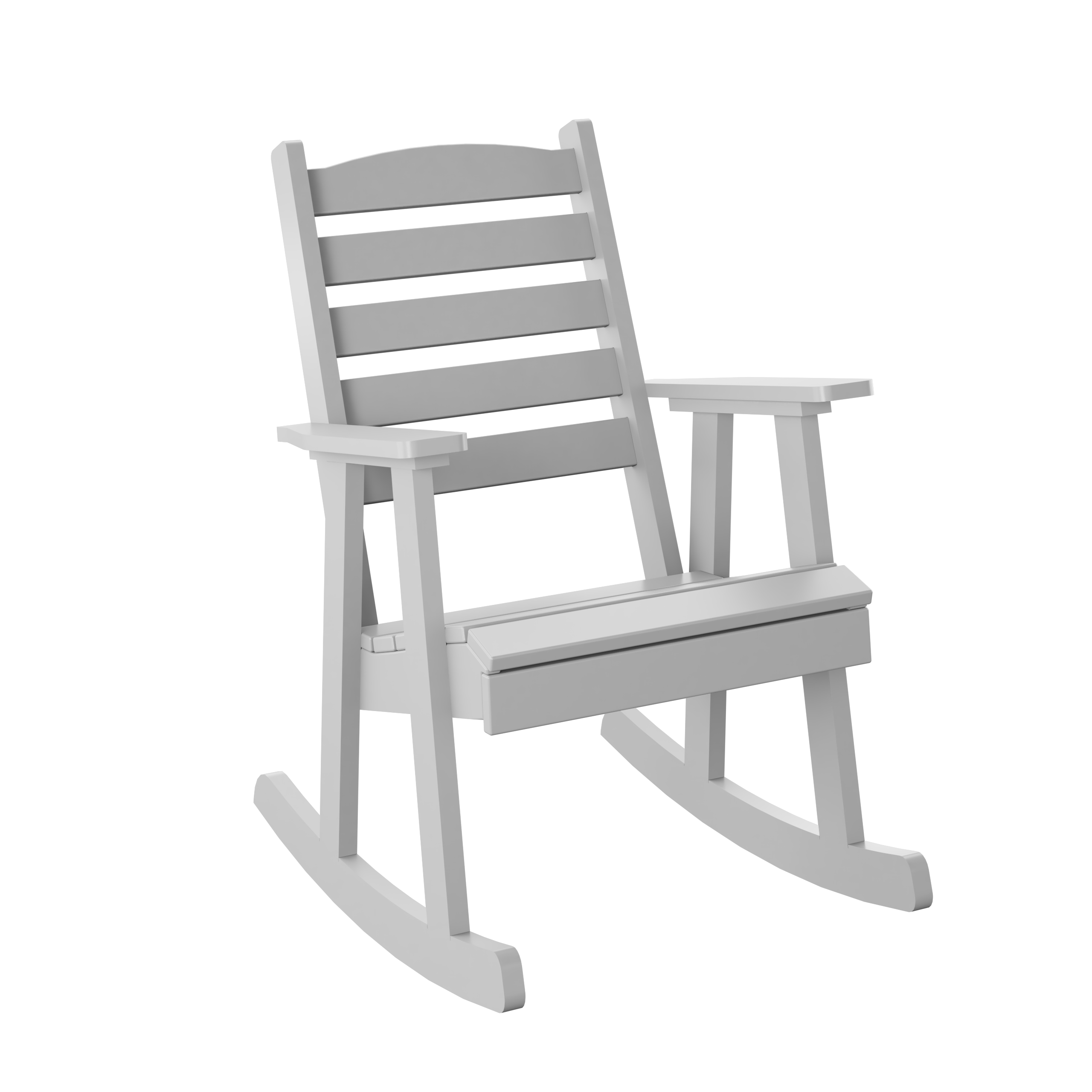 Slat Back Rocking Chair