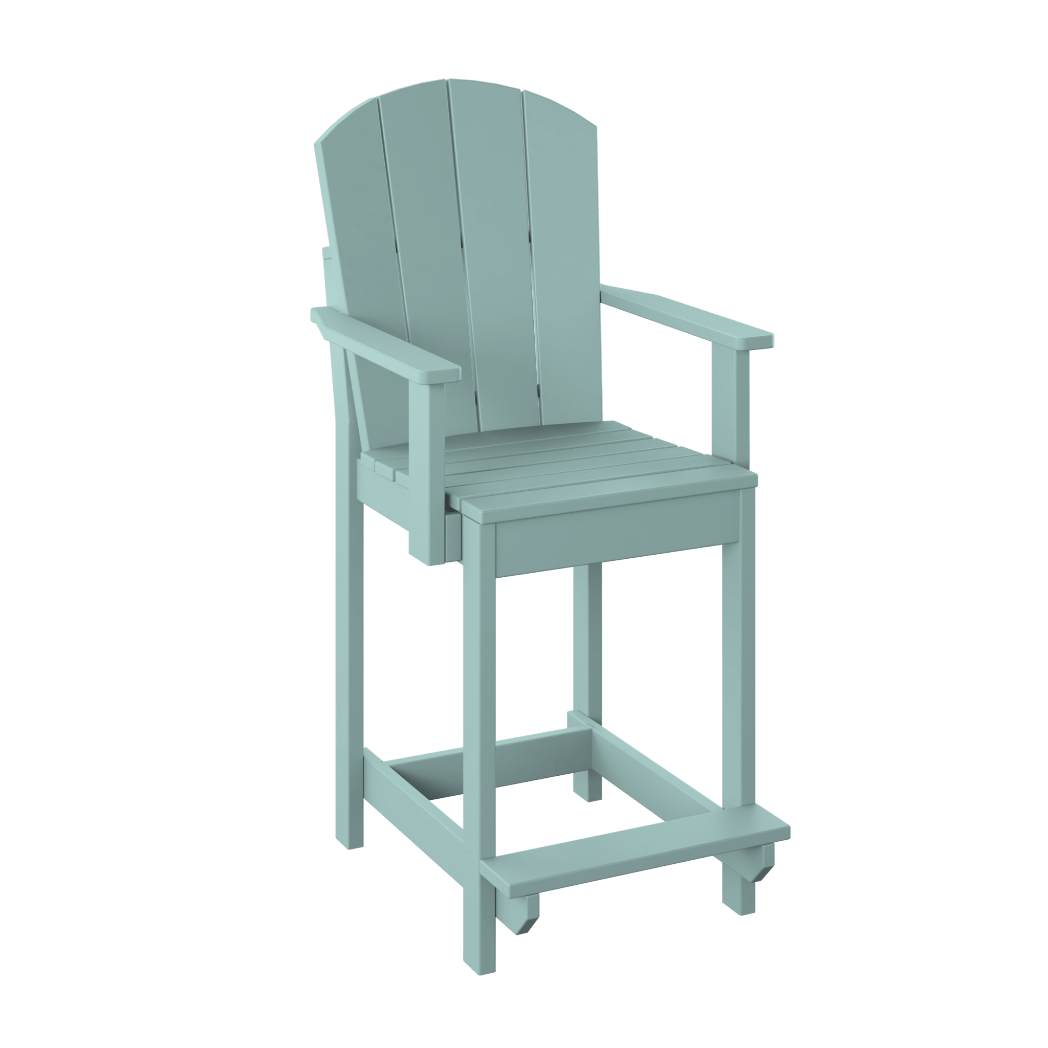 Fanback Counter Dining Chair - Haven Outdoor