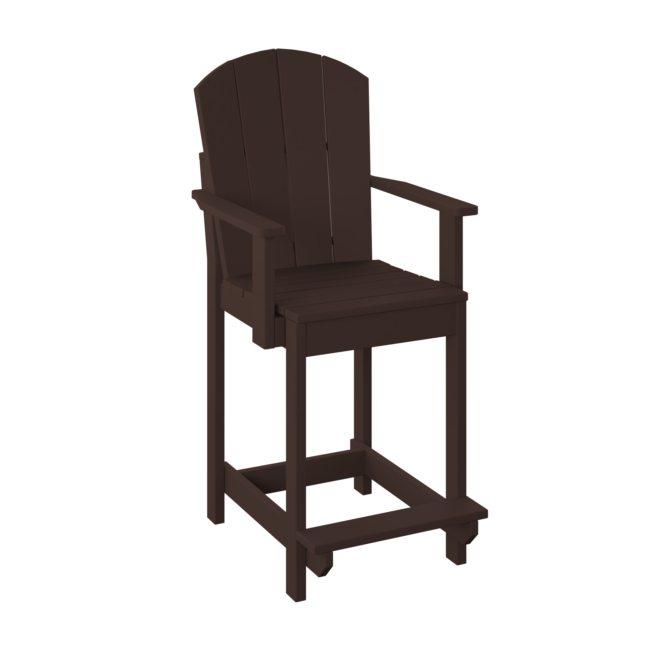 Fanback Counter Dining Chair
