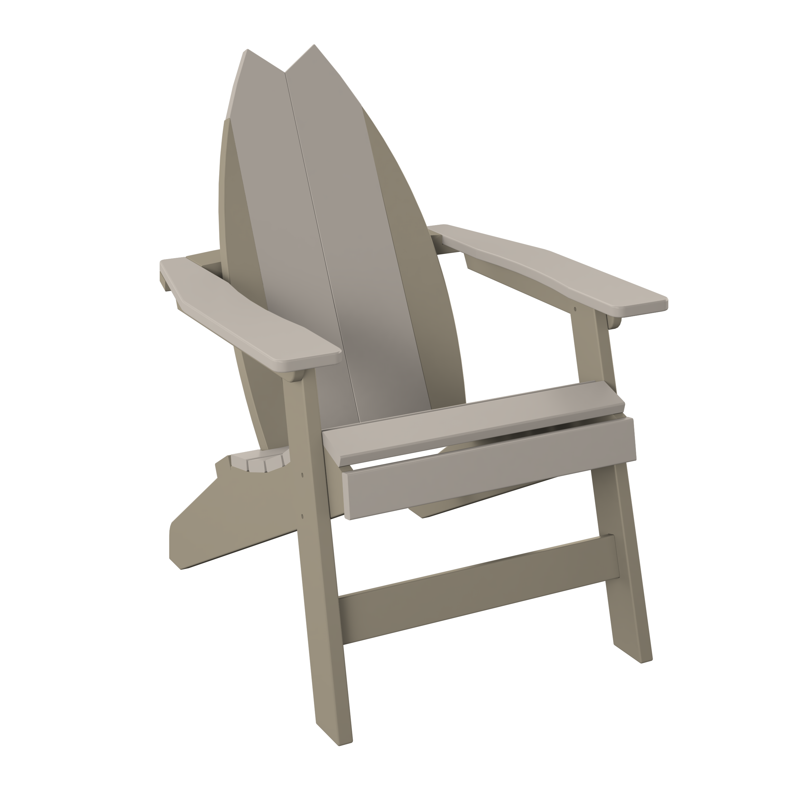 Surfboard Tail Adirondack Chair