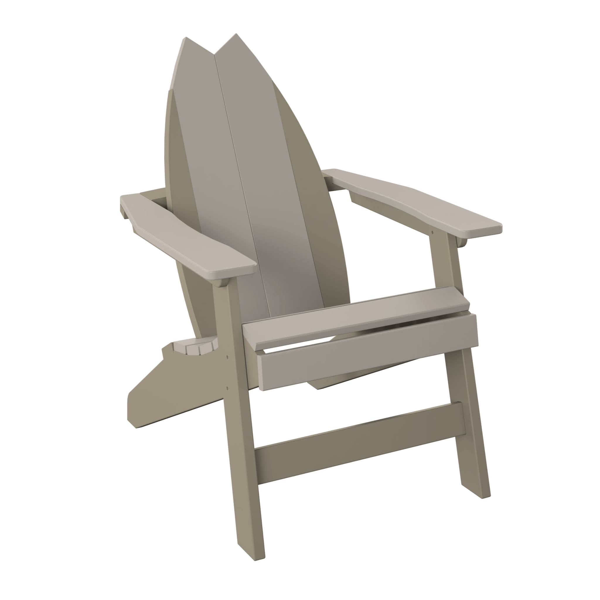 Surfboard Tail Adirondack Chair - Haven Outdoor