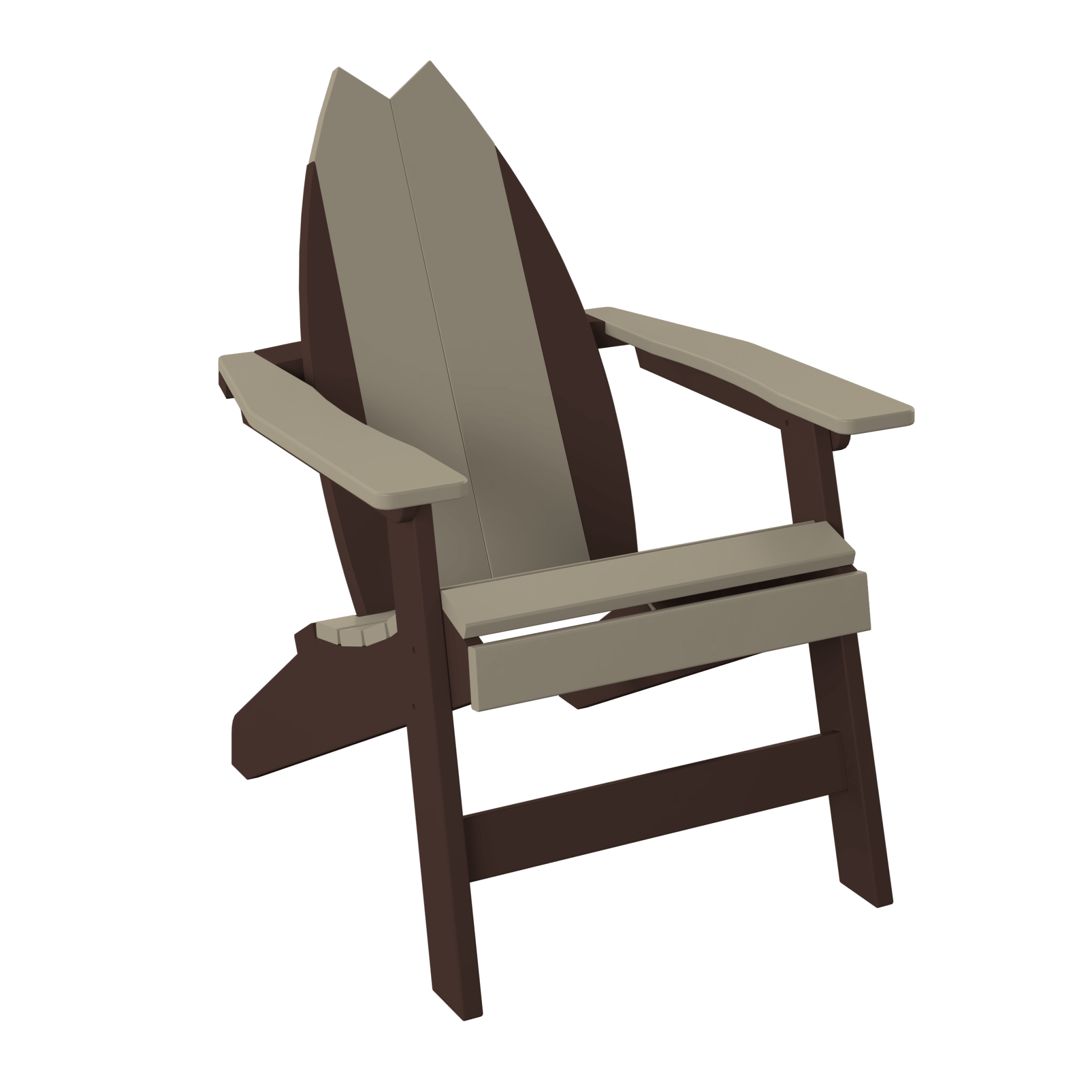 Surfboard Tail Adirondack Chair - Haven Outdoor