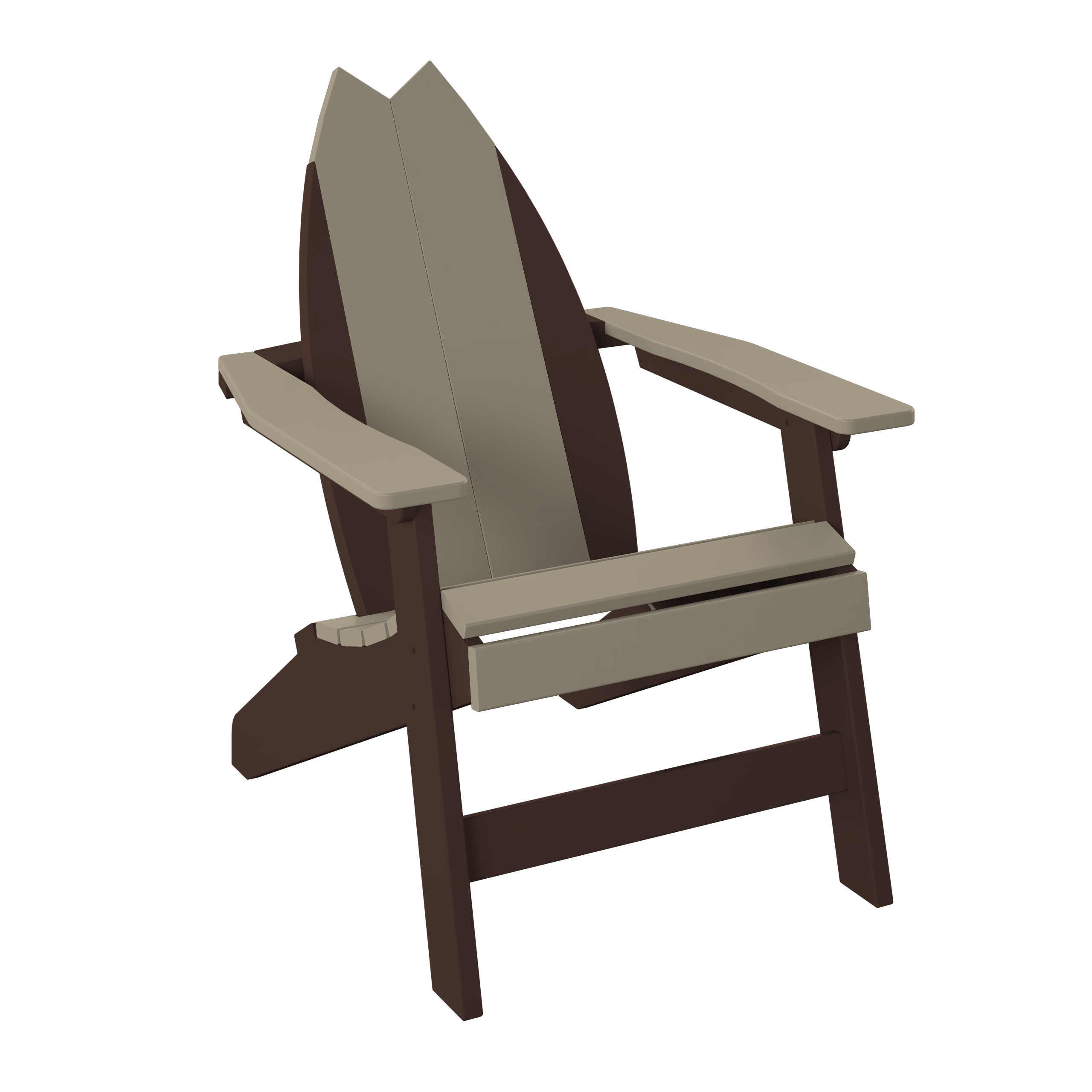 Surfboard Tail Adirondack Chair