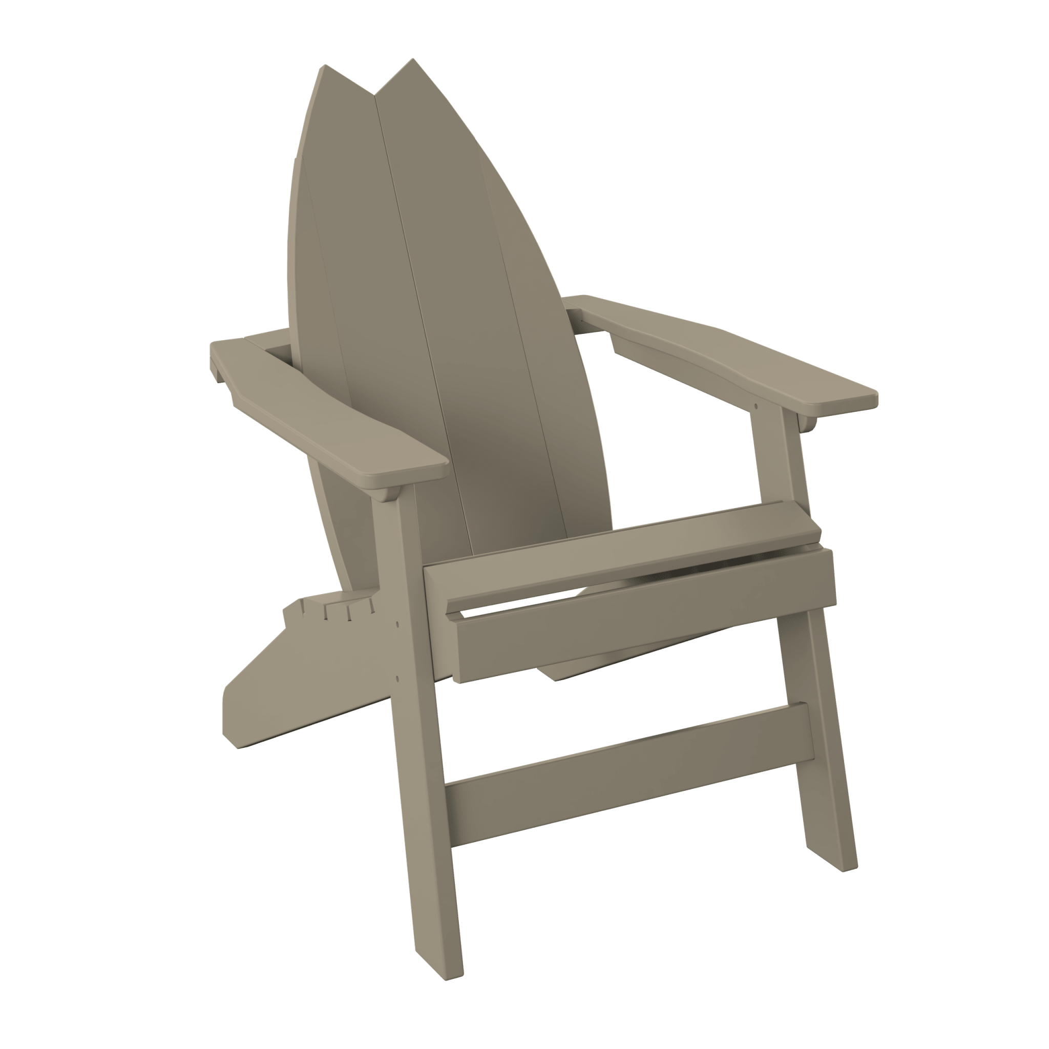 Surfboard Tail Adirondack Chair - Haven Outdoor