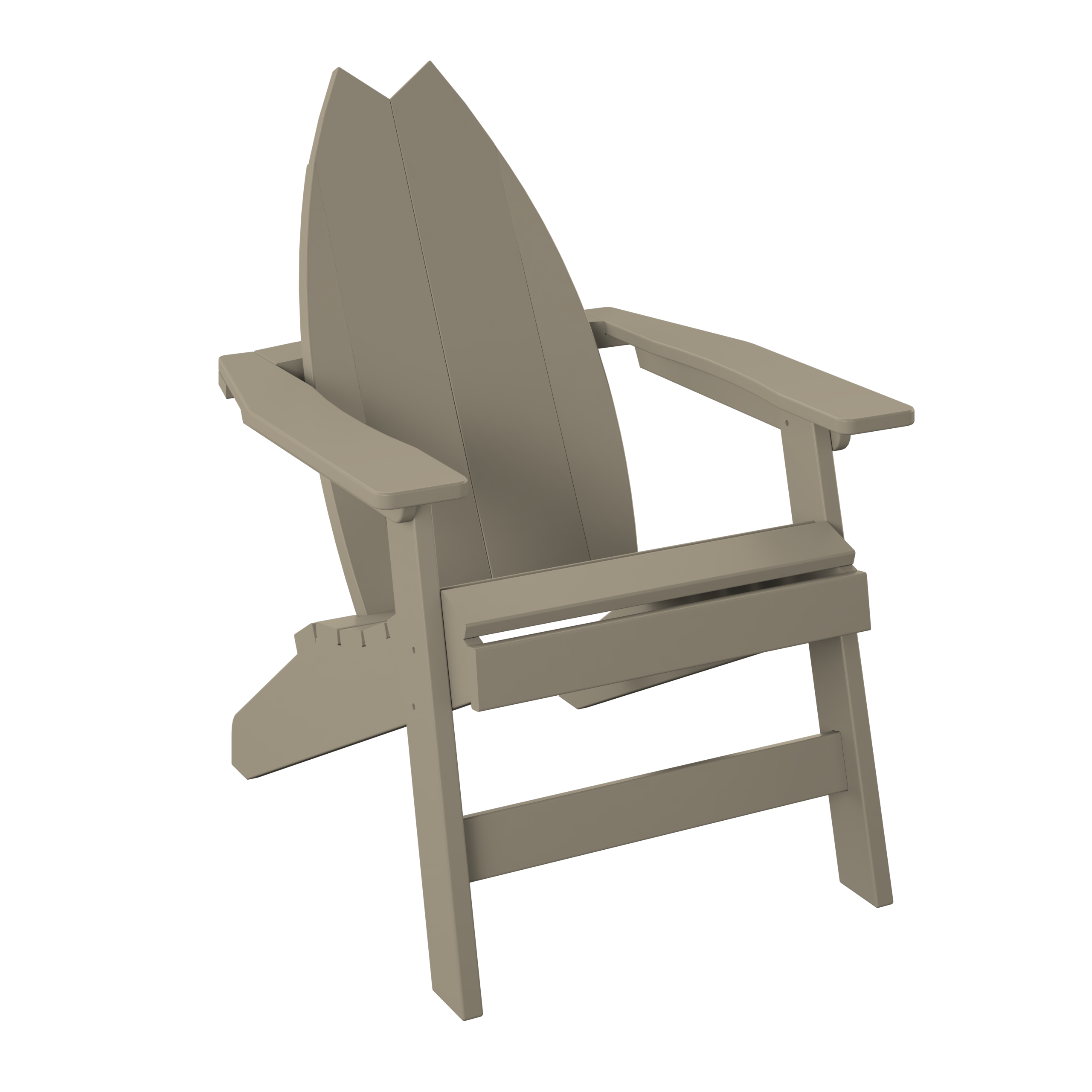 Surfboard Tail Adirondack Chair
