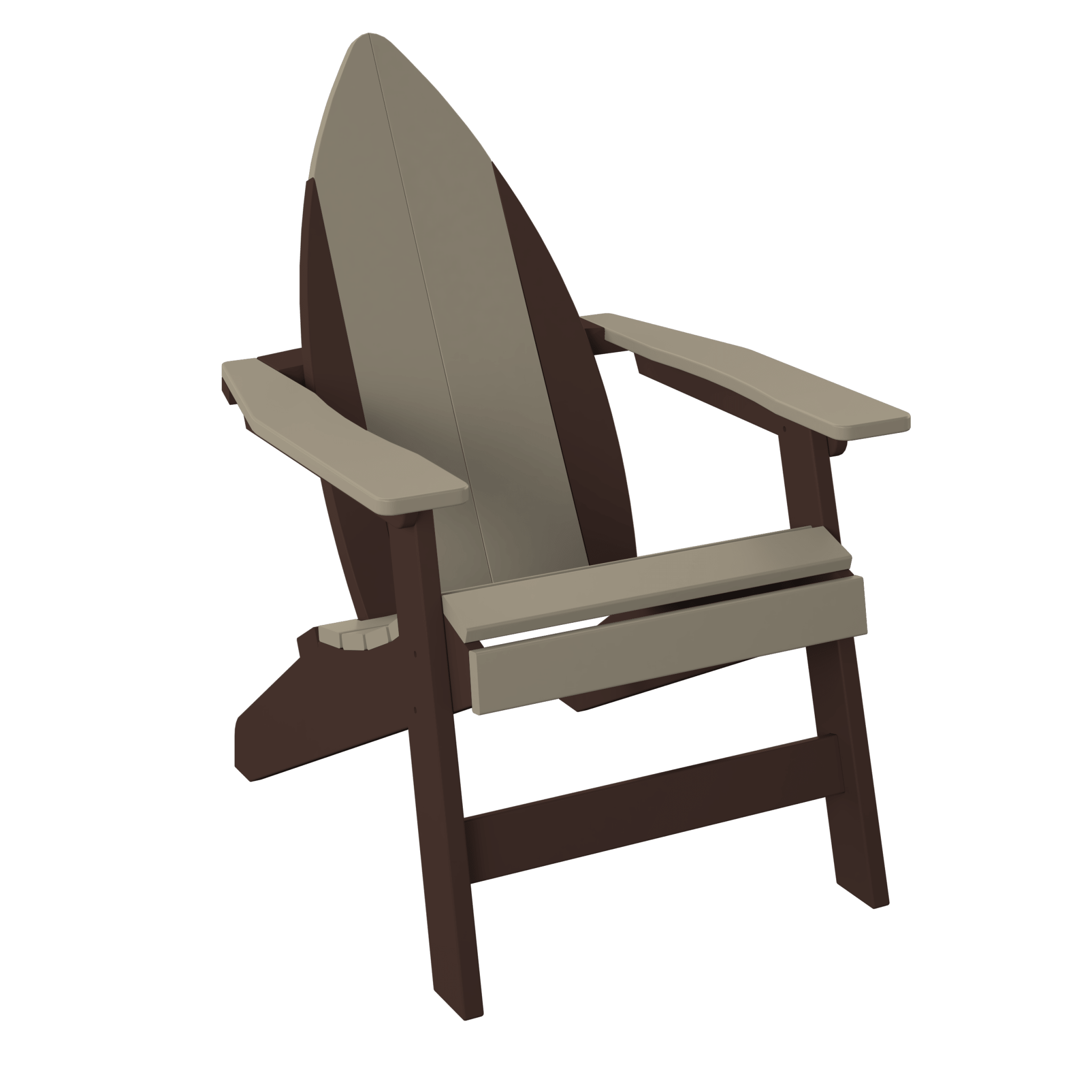 Surfboard Nose Adirondack Chair - Haven Outdoor