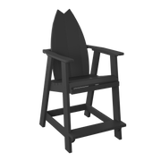 Surfboard Tail Adirondack Balcony Chair