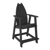 Surfboard Tail Adirondack Balcony Chair - Haven Outdoor