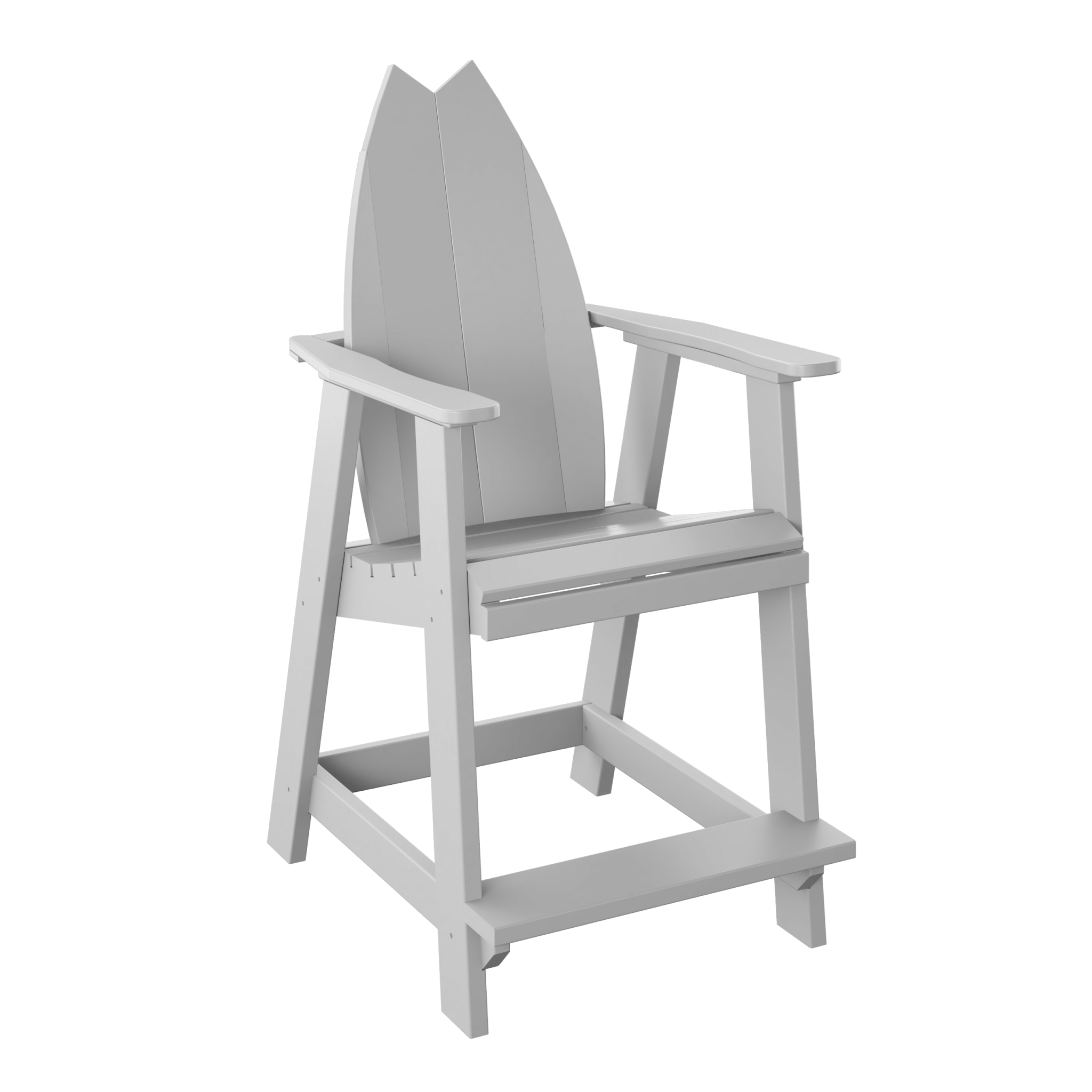 Surfboard Tail Adirondack Balcony Chair - Haven Outdoor
