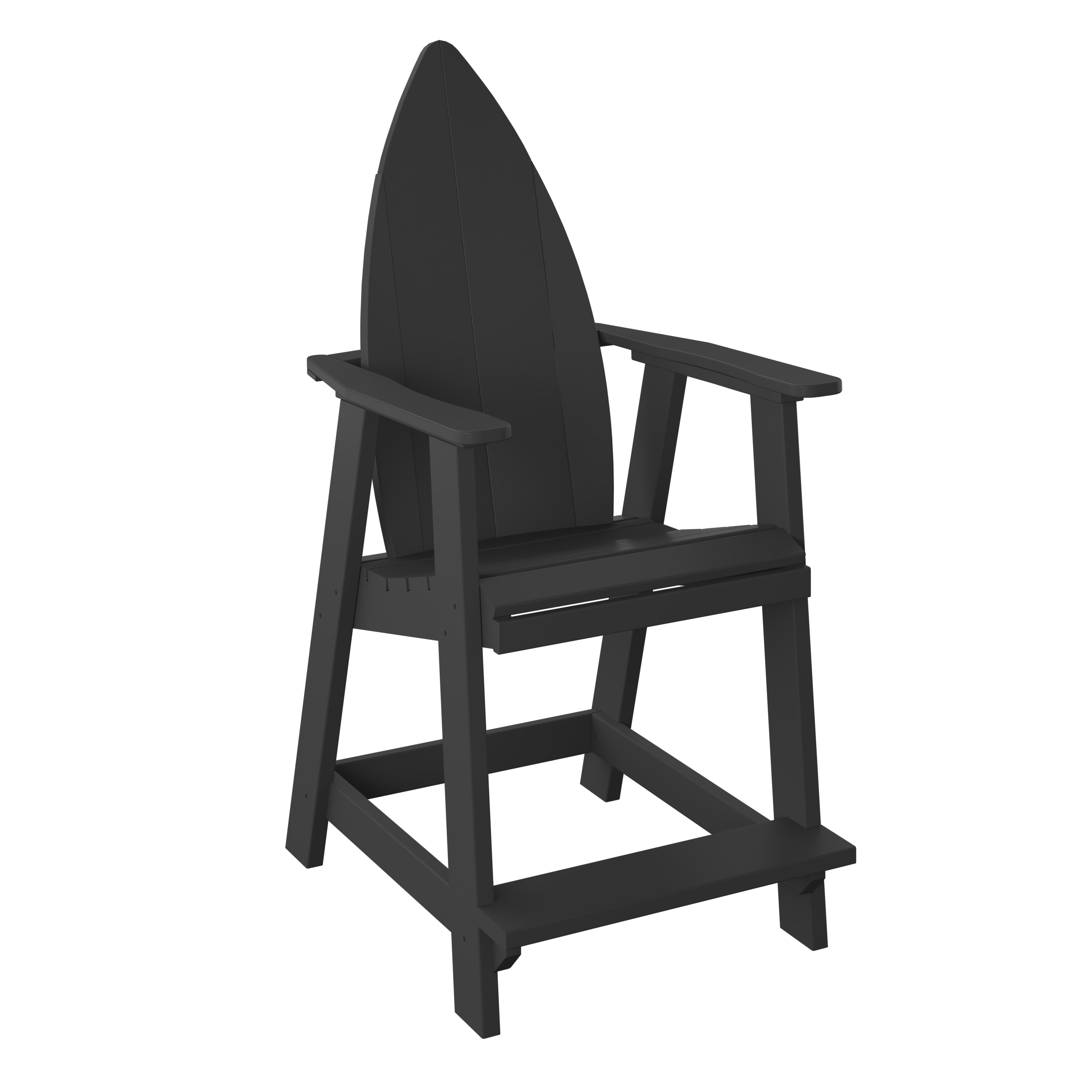 Surfboard Nose Adirondack Balcony Chair