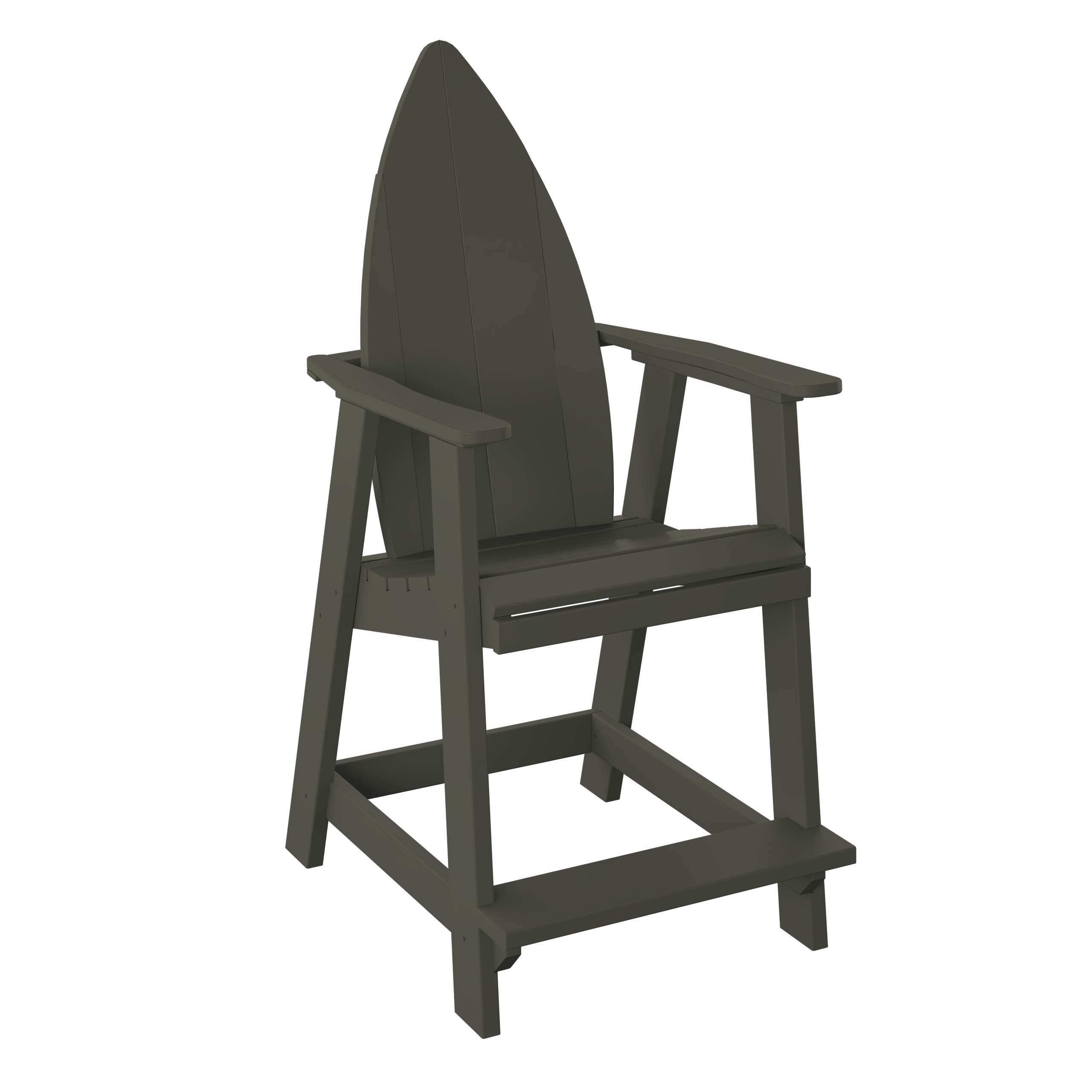 Surfboard Nose Adirondack Balcony Chair