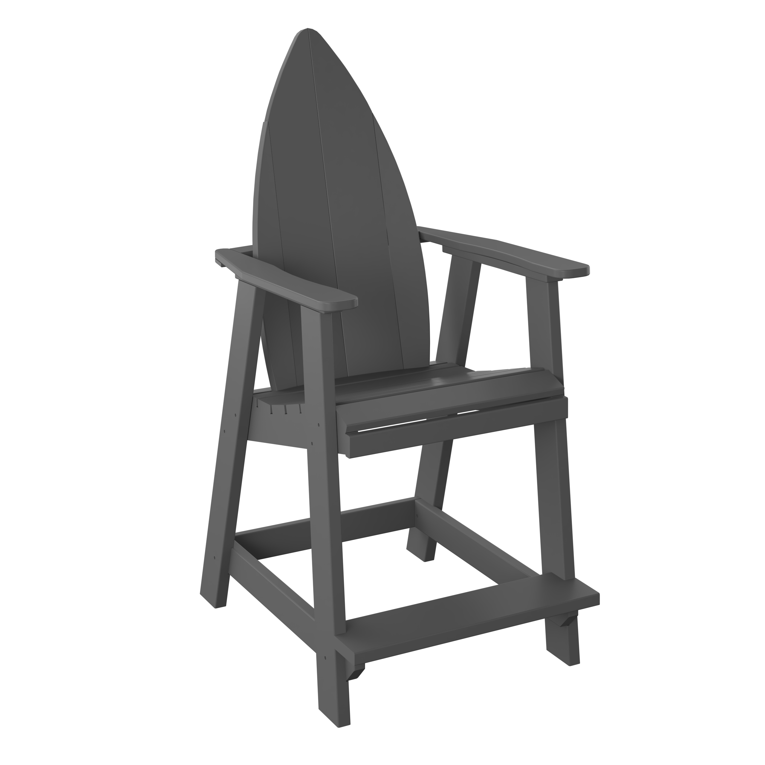 Surfboard Nose Adirondack Balcony Chair