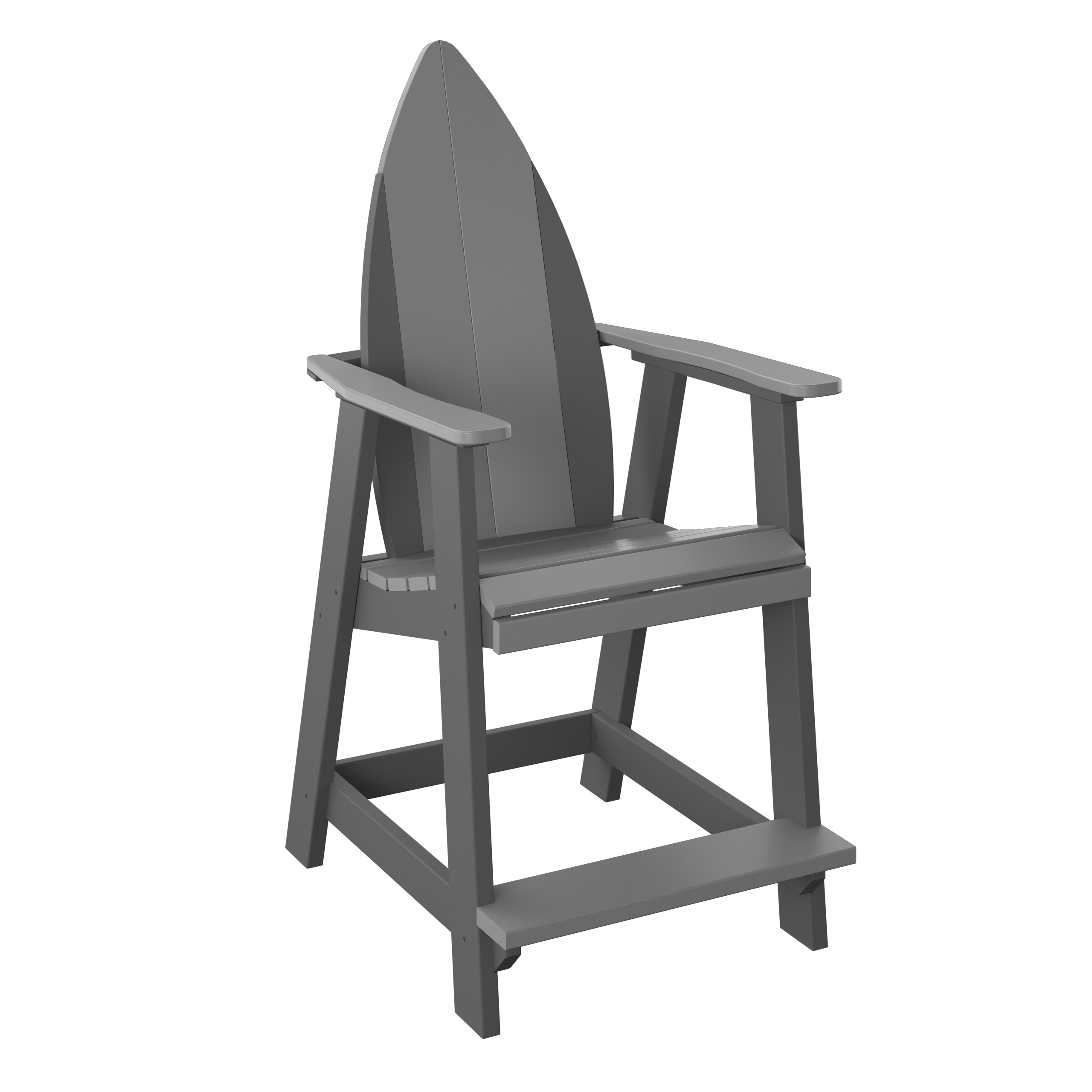 Surfboard Nose Adirondack Balcony Chair