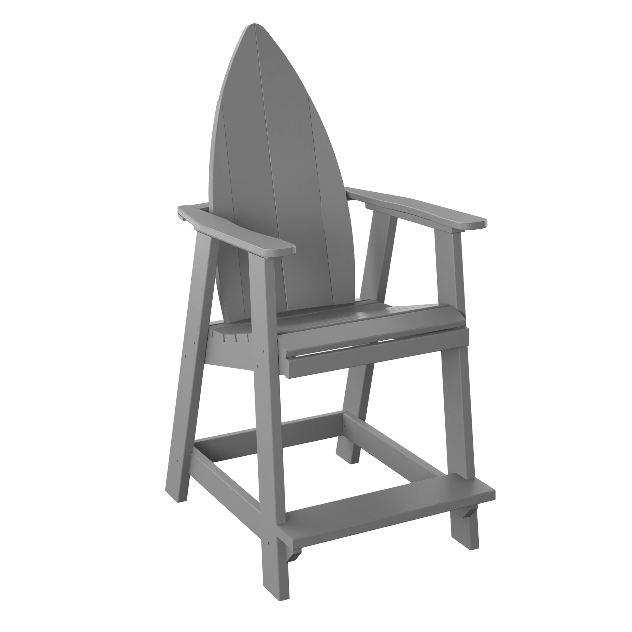 Surfboard Nose Adirondack Balcony Chair - Haven Outdoor