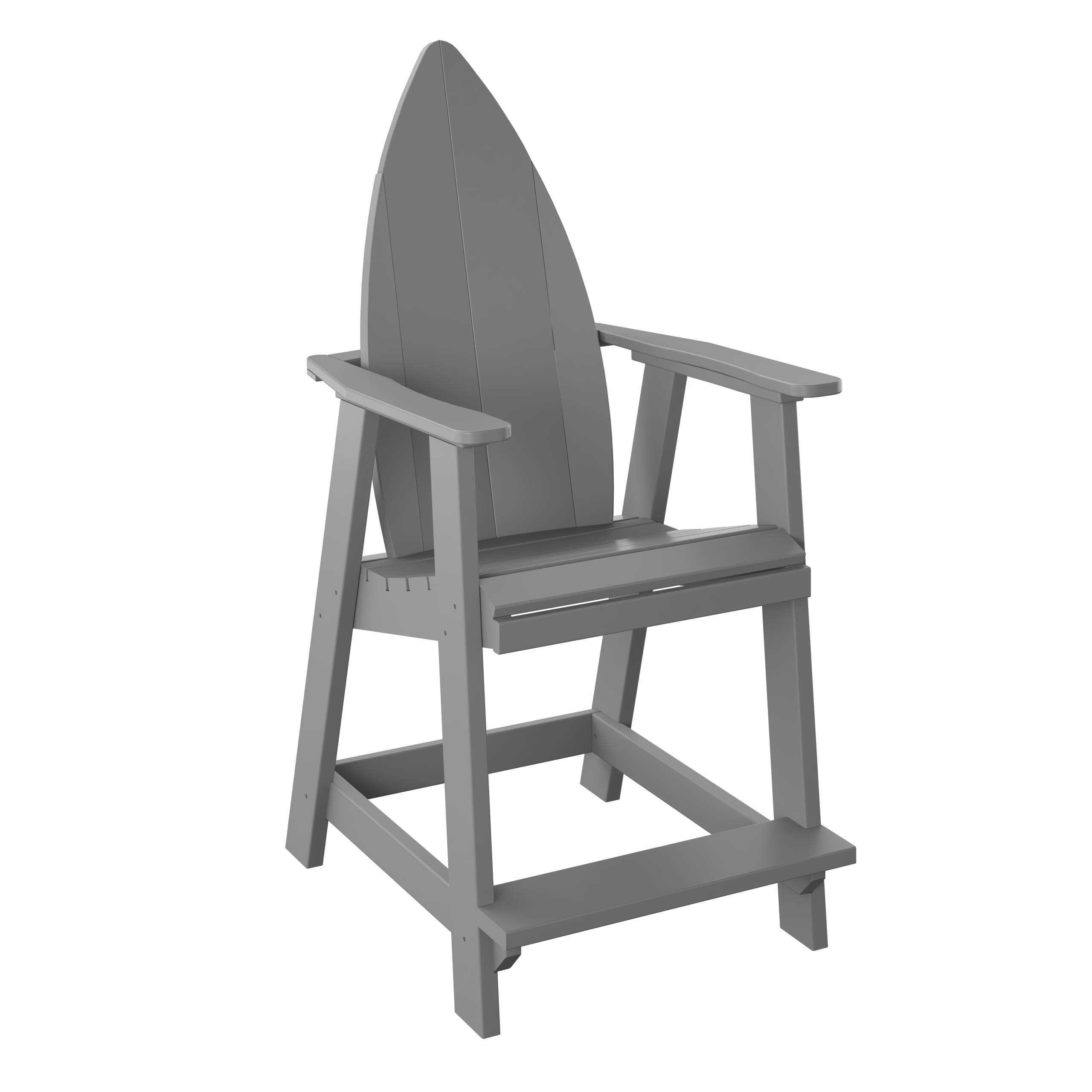 Surfboard Nose Adirondack Balcony Chair