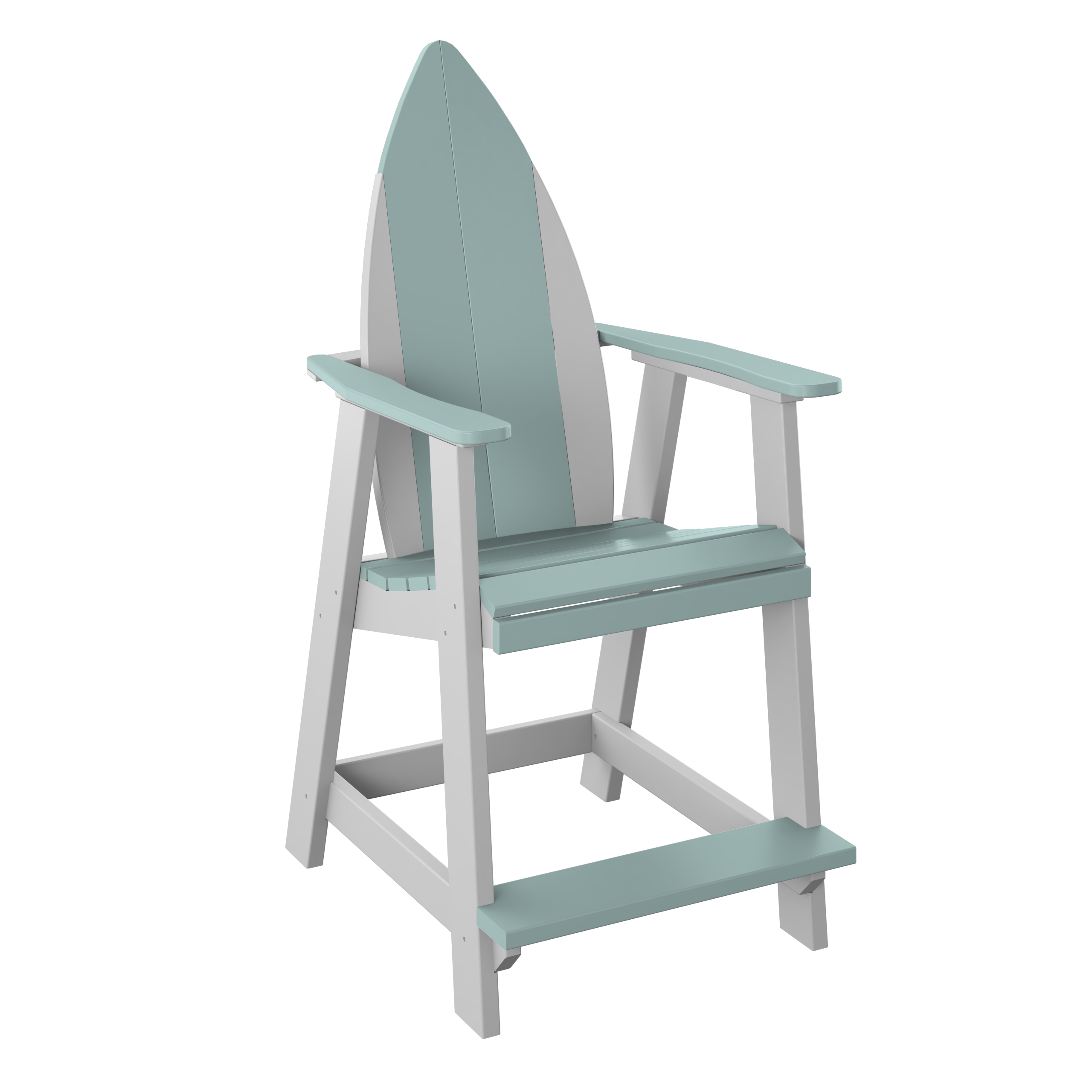 Surfboard Nose Adirondack Balcony Chair