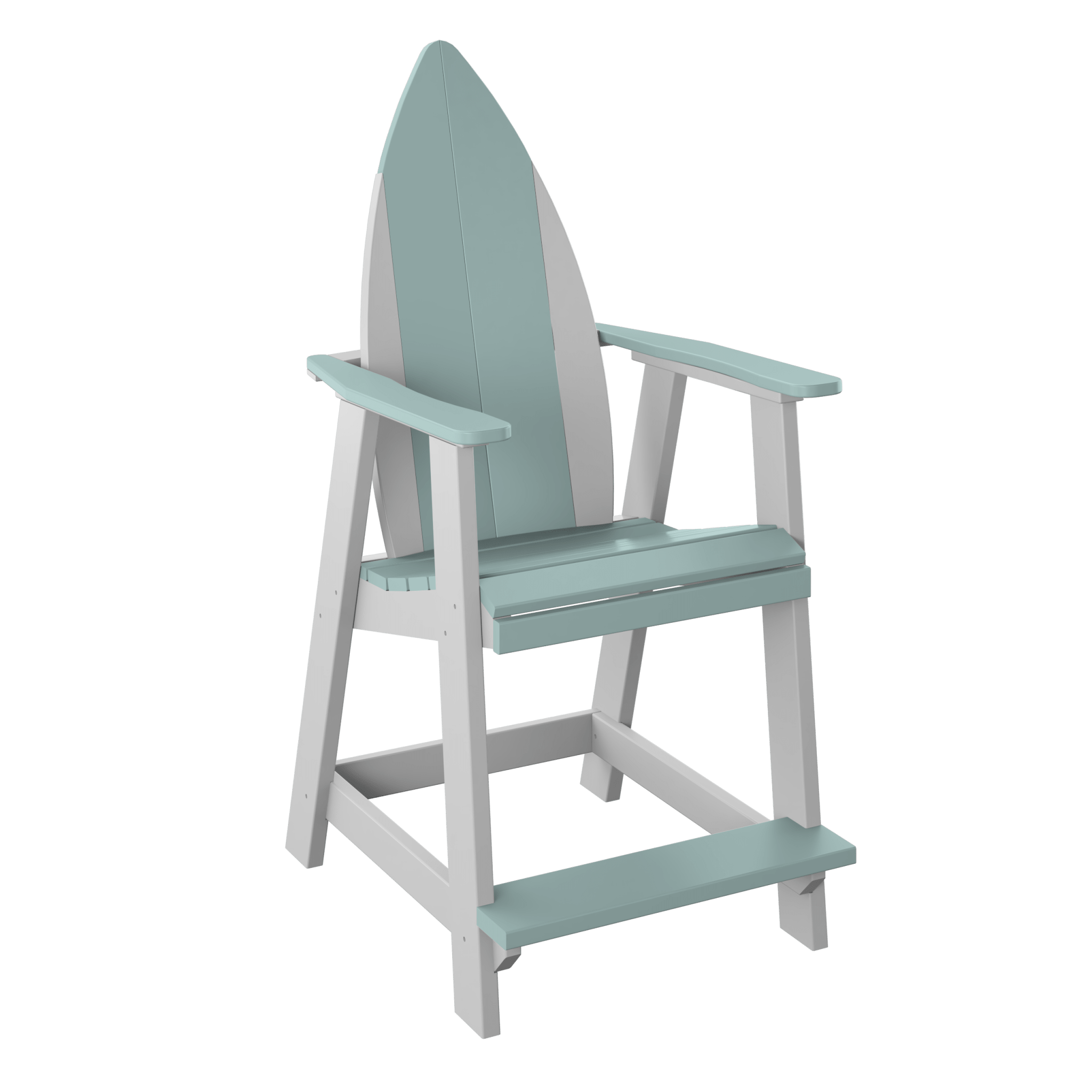 Surfboard Nose Adirondack Balcony Chair - Haven Outdoor