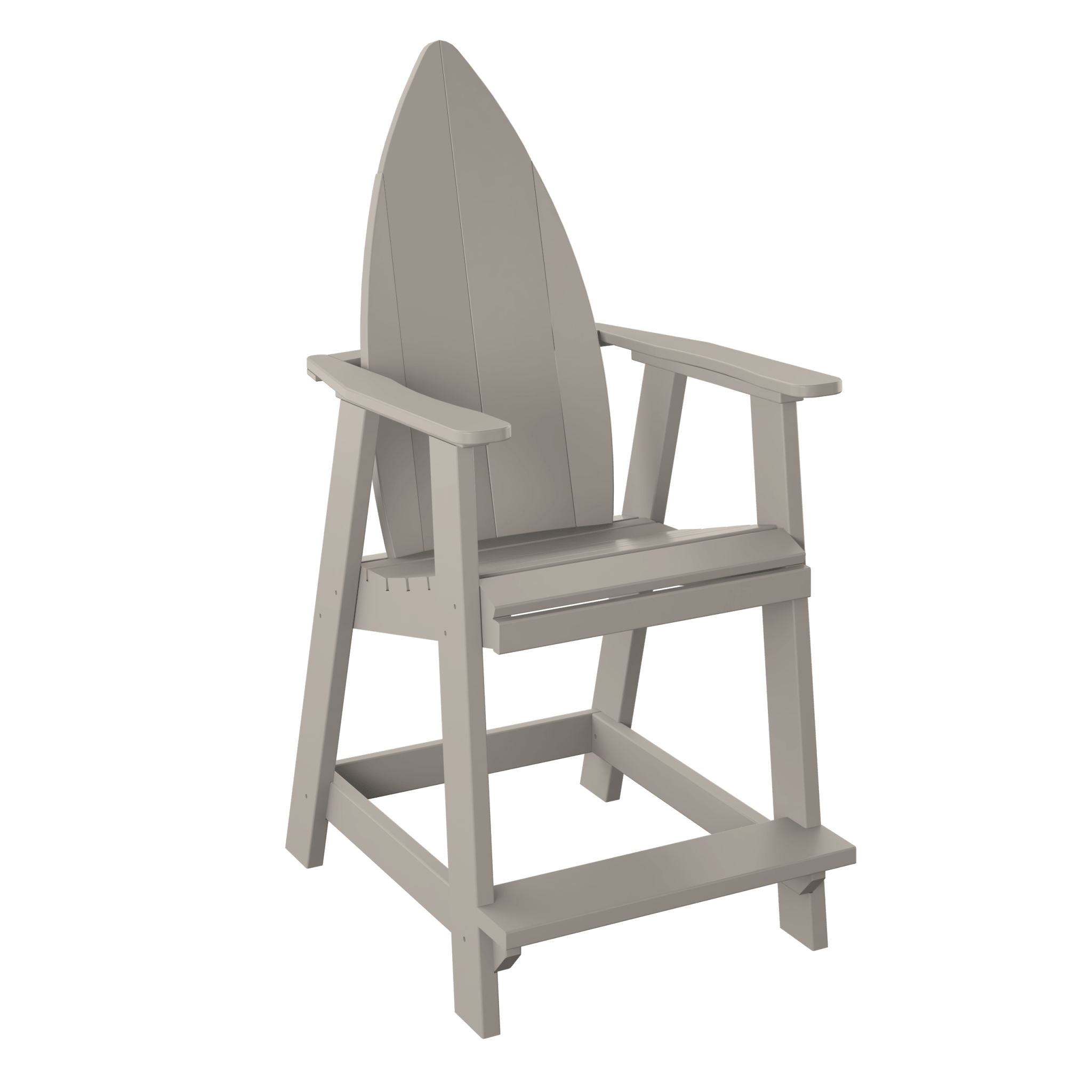 Surfboard Nose Adirondack Balcony Chair - Haven Outdoor