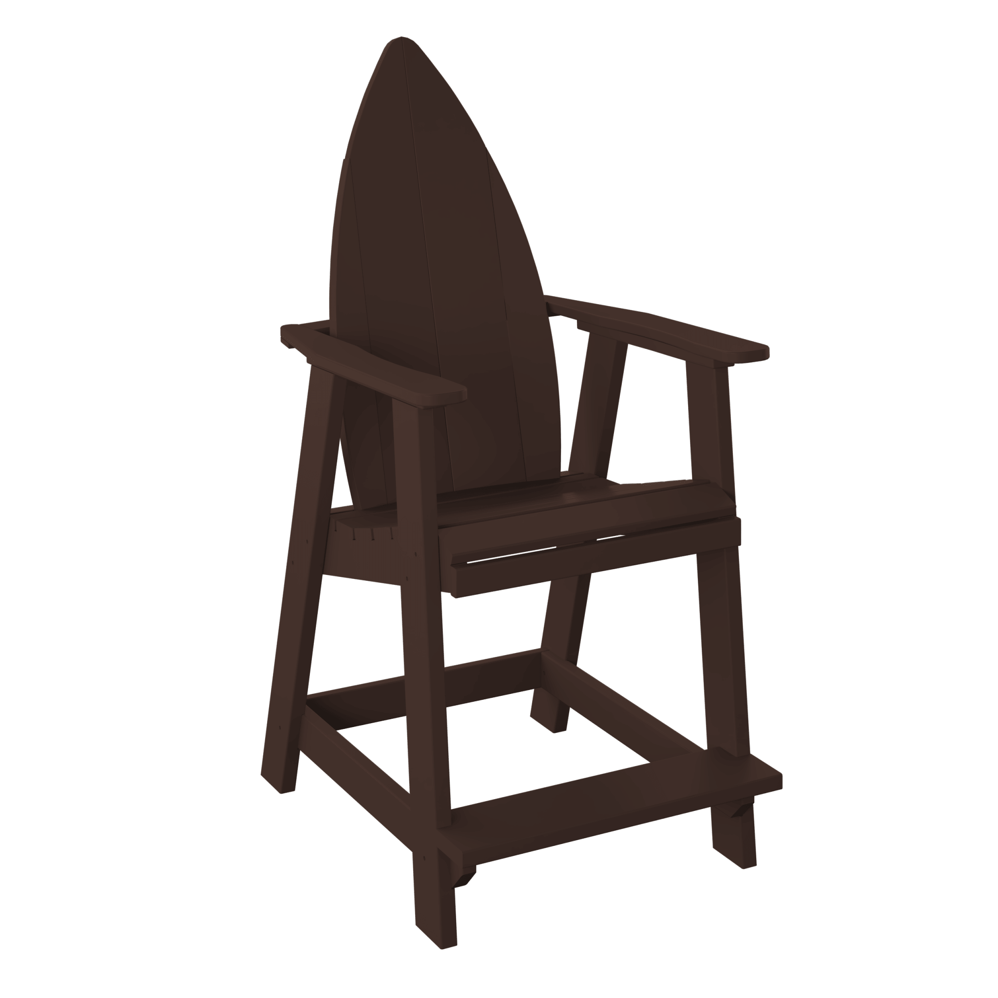 Surfboard Nose Adirondack Balcony Chair - Haven Outdoor